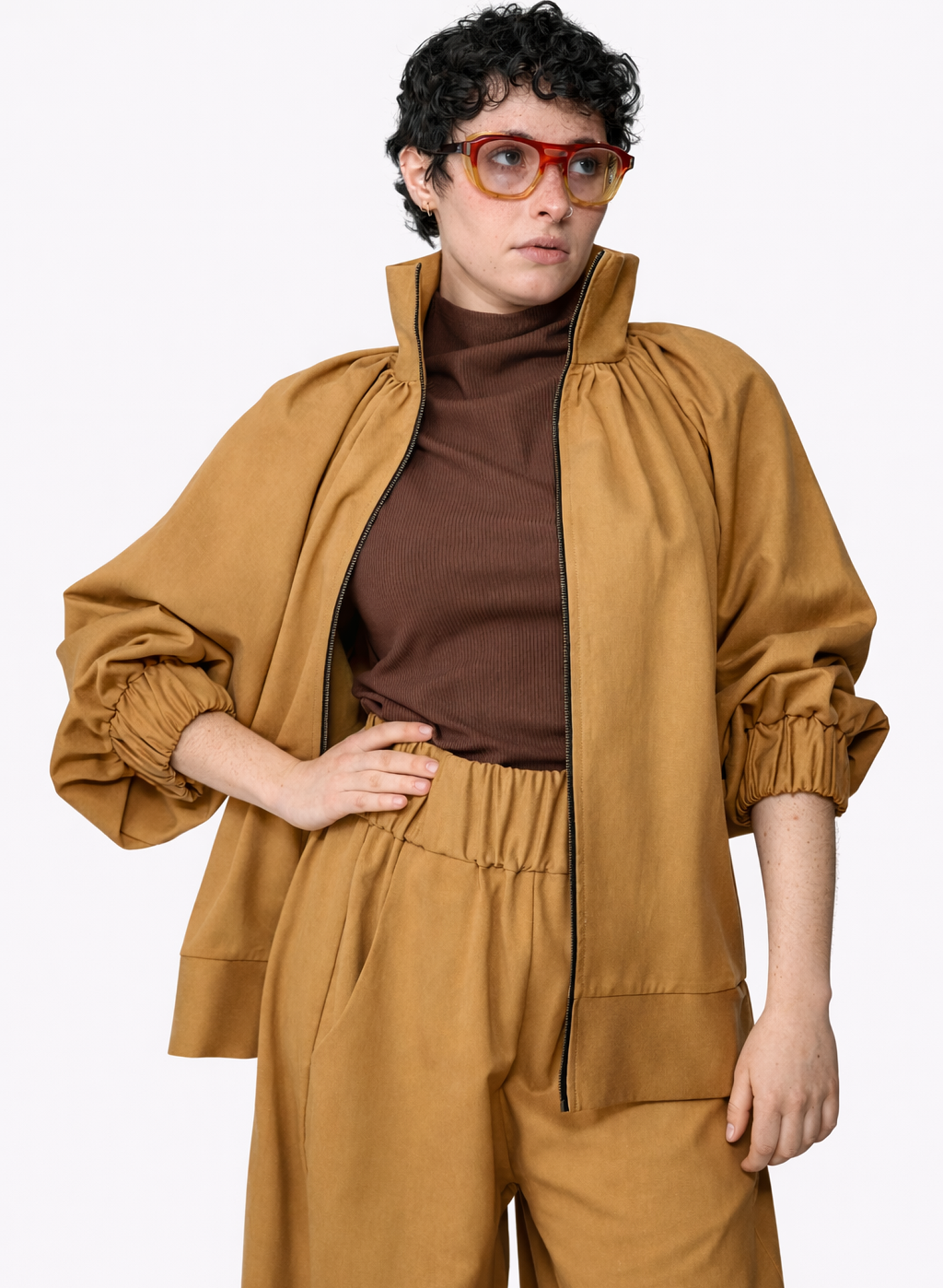 Marketplace Jacket - Camel Twill