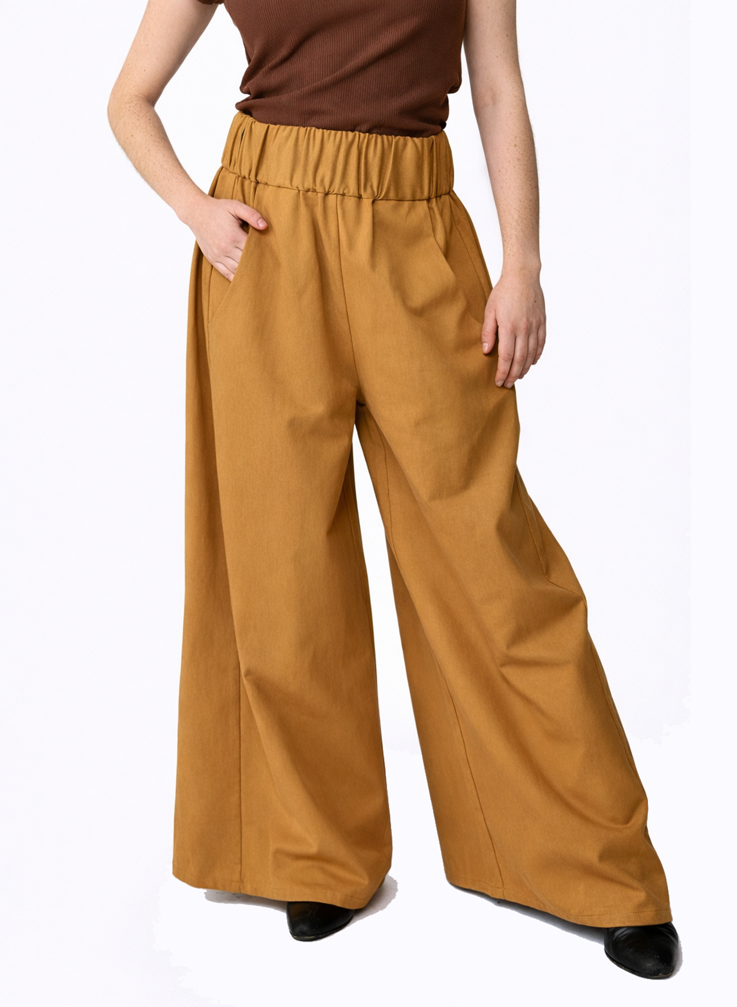 Marketplace Pant - Camel Twill
