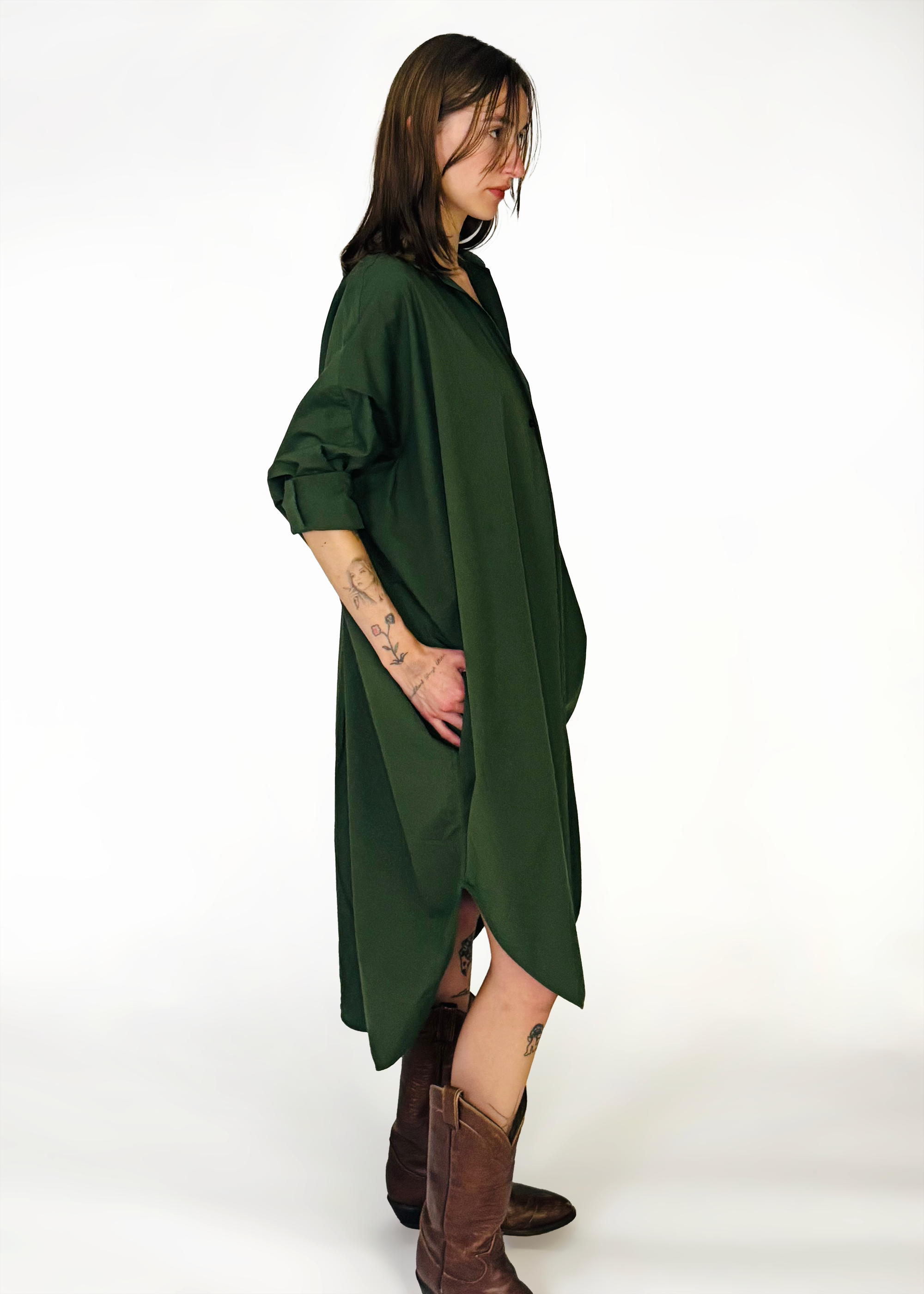 Biggie Dress - Army