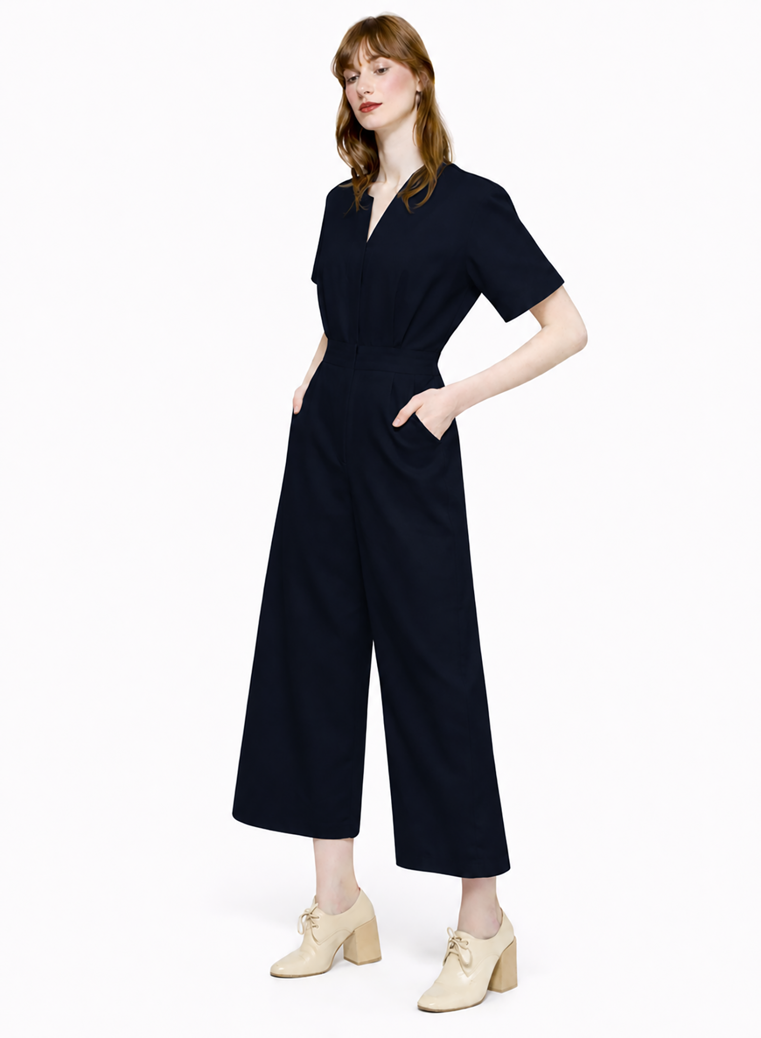 Lou Lou Jumpsuit - Navy (PRE-ORDER)