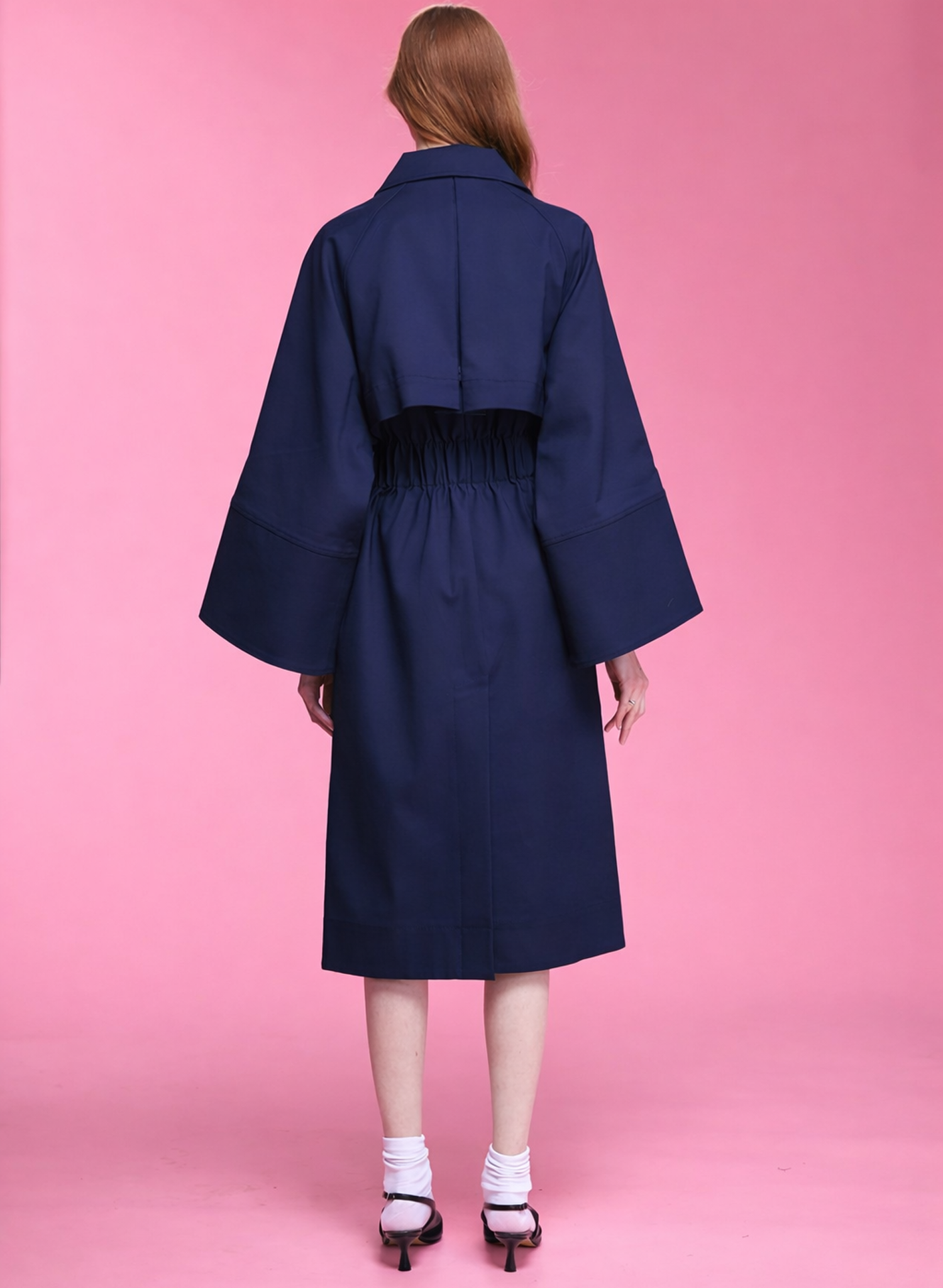 Summer Trench - Navy Blue