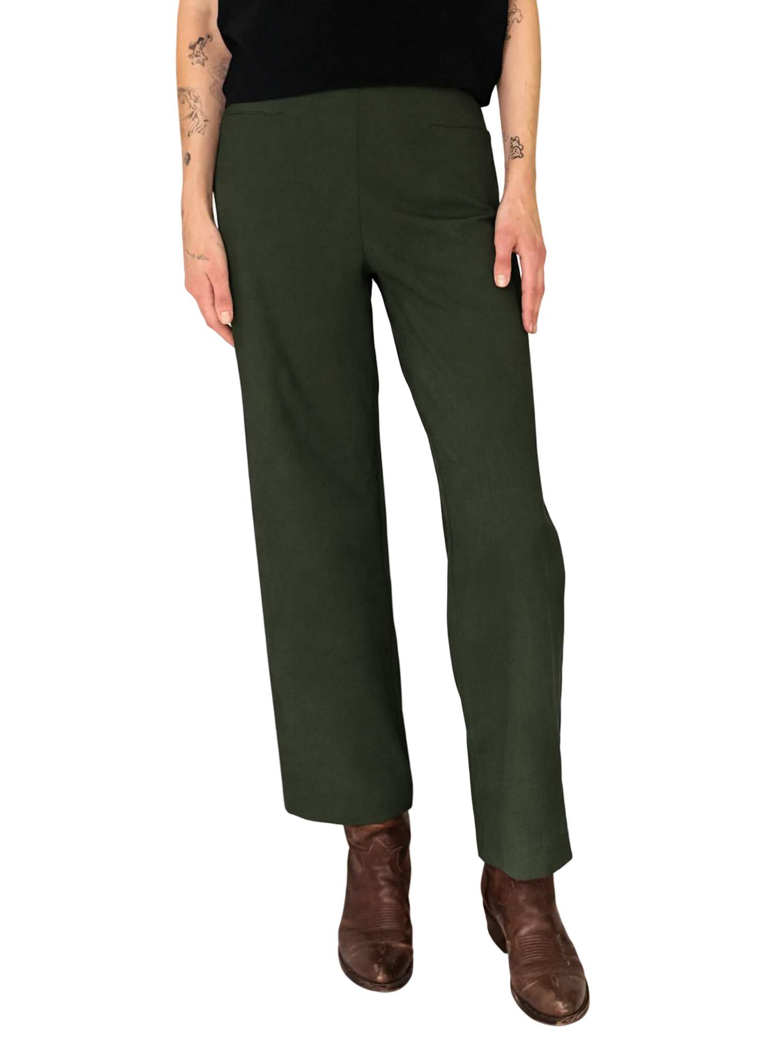 Short Odette Pant - Olive
