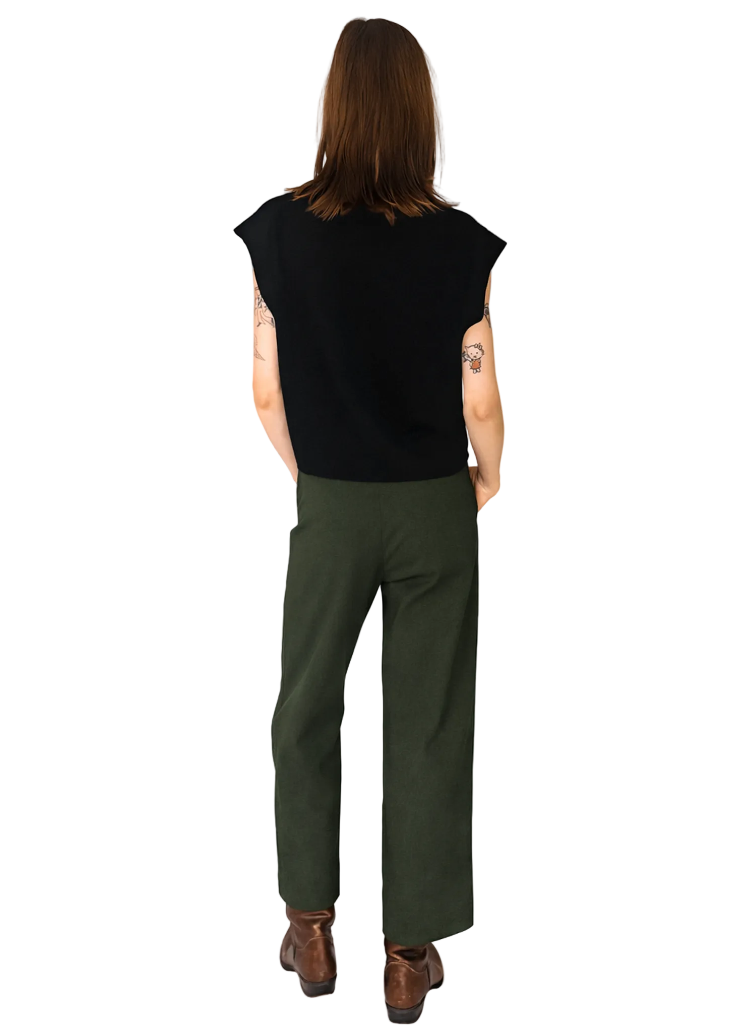 Short Odette Pant - Olive