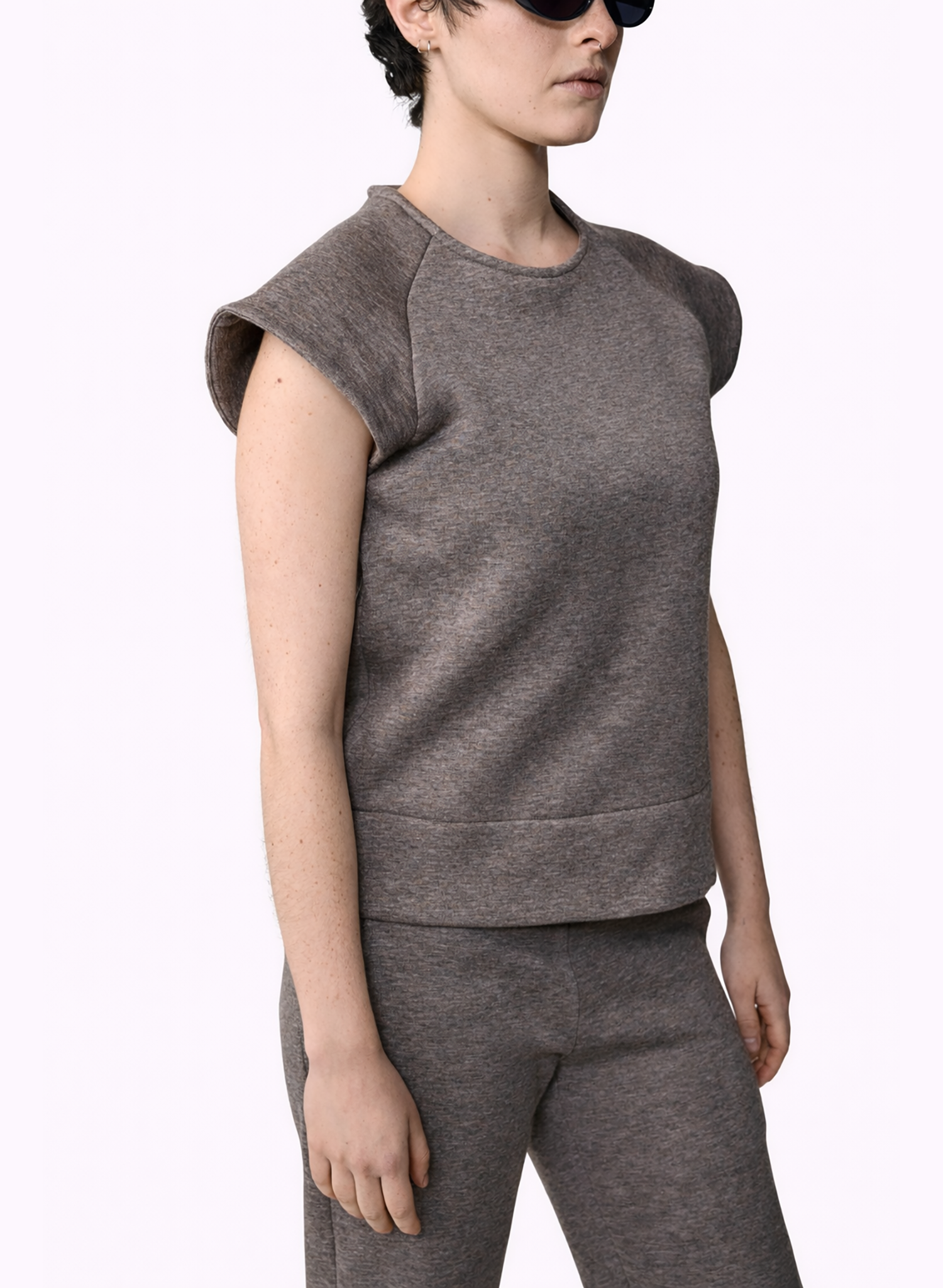 Old City Raglan Tee - Taupe