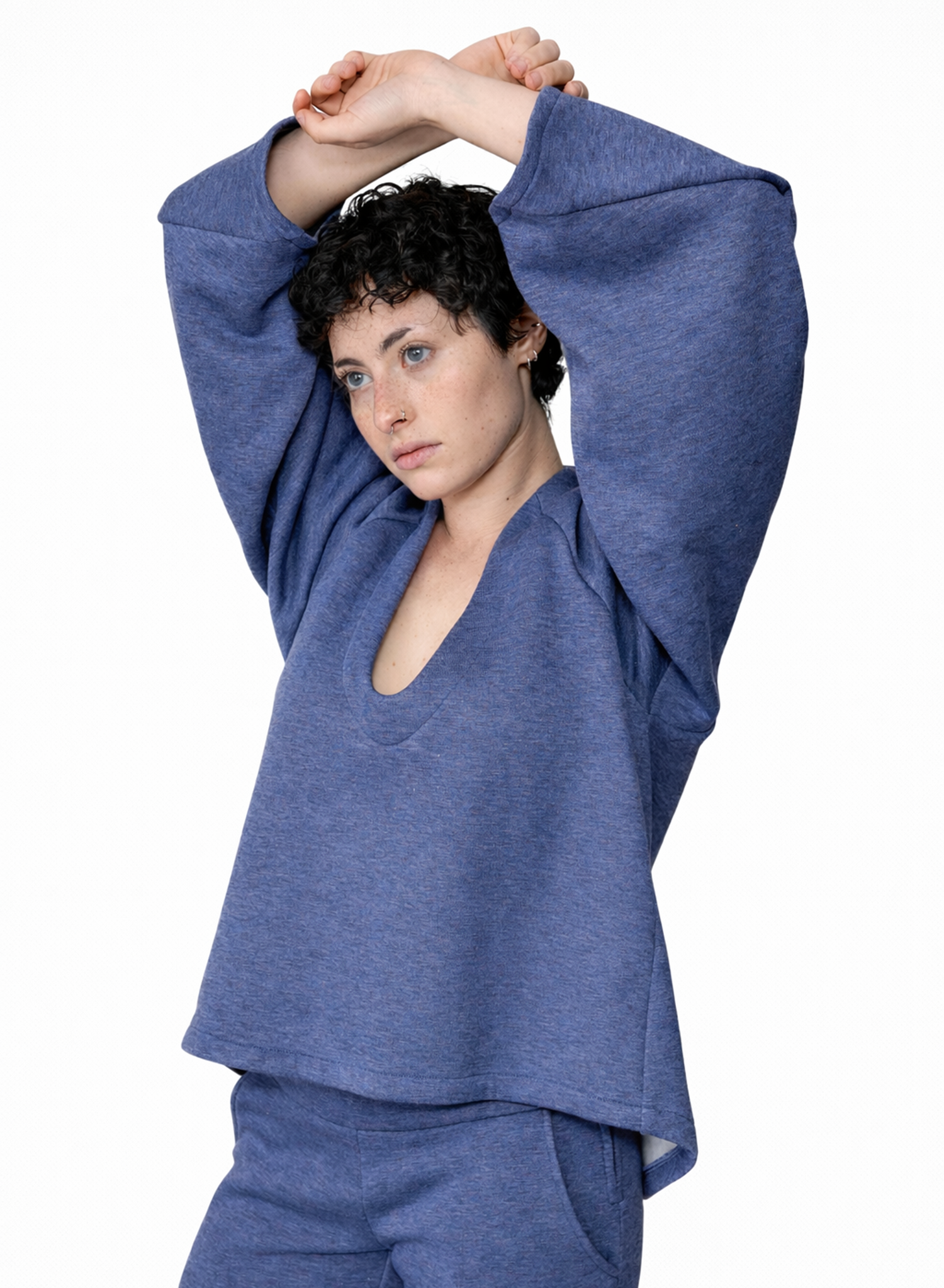 Old City Sweatshirt - Denim Blue