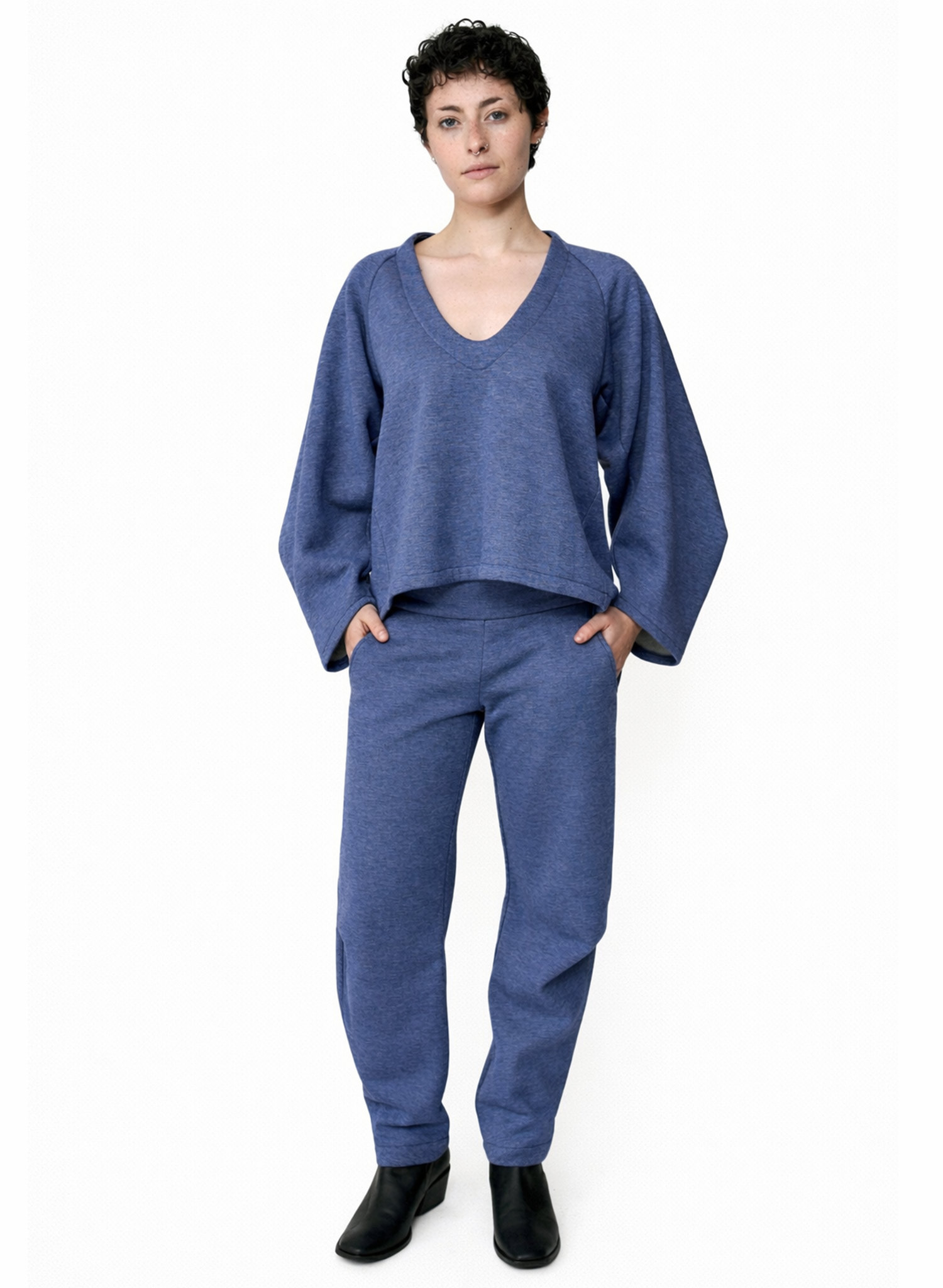 Old City Sweatshirt - Denim Blue