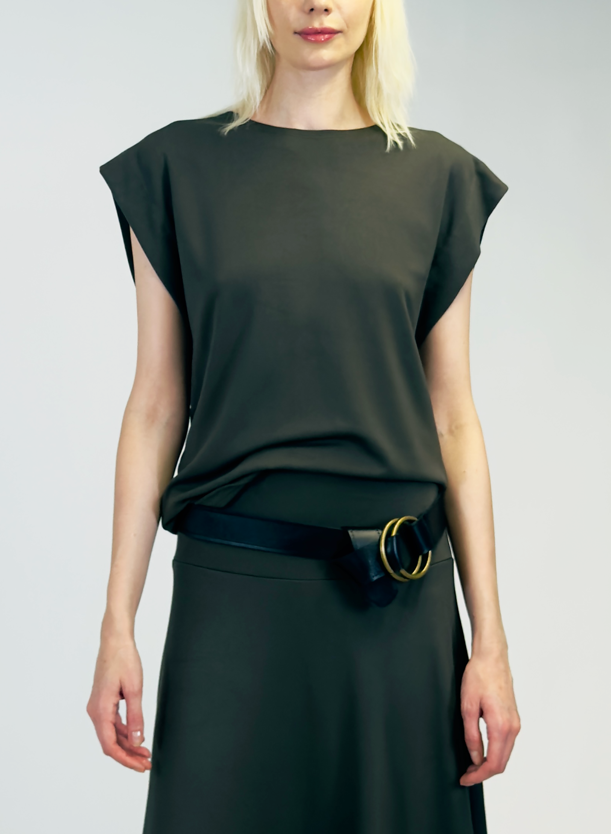 80's Top - Olive