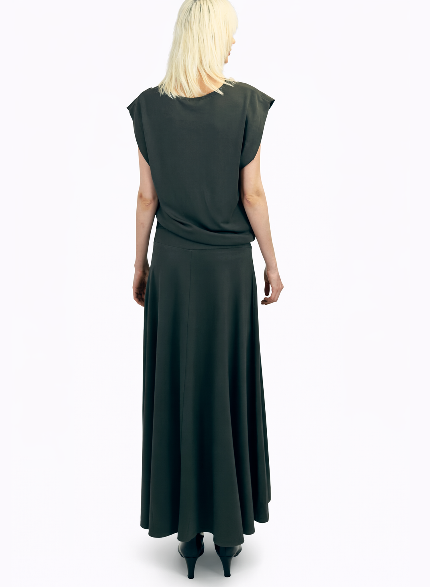 Circle Skirt - Olive