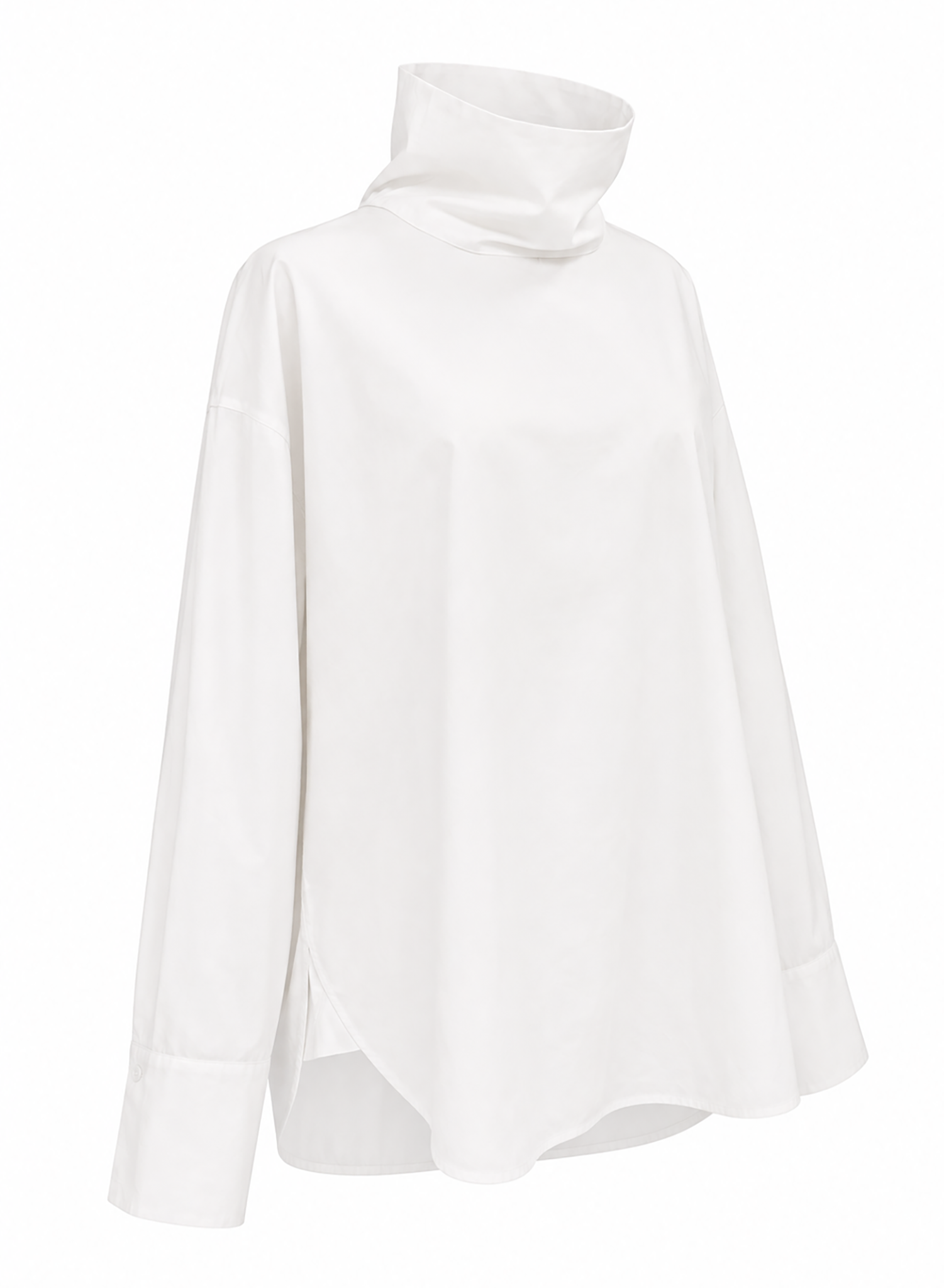 Pop Over Shirt - White (PRE-ORDER)