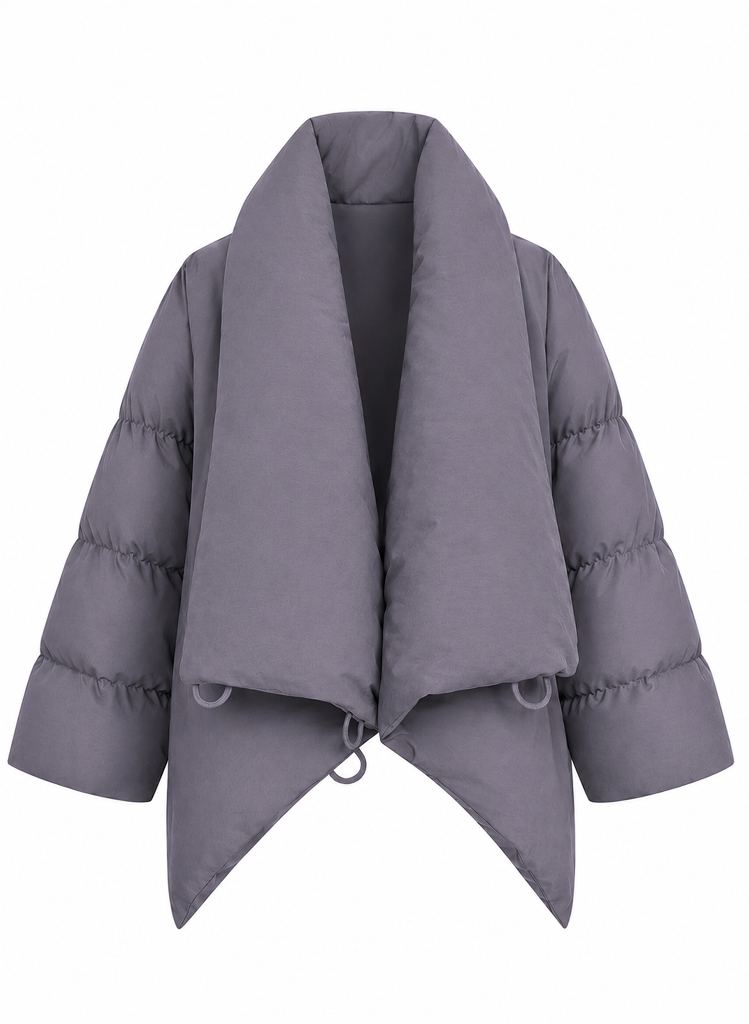 Shortie Puffer Coat - Dark Grey (PRE-ORDER)