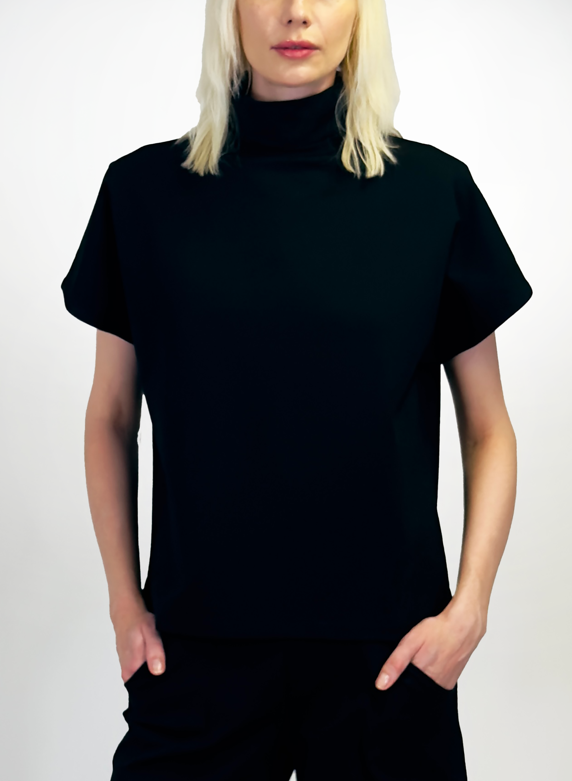 Smock Top - Black