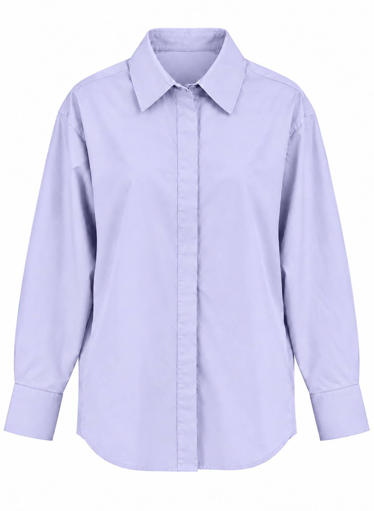 Hi-Low Shirt - Lavender - Meg