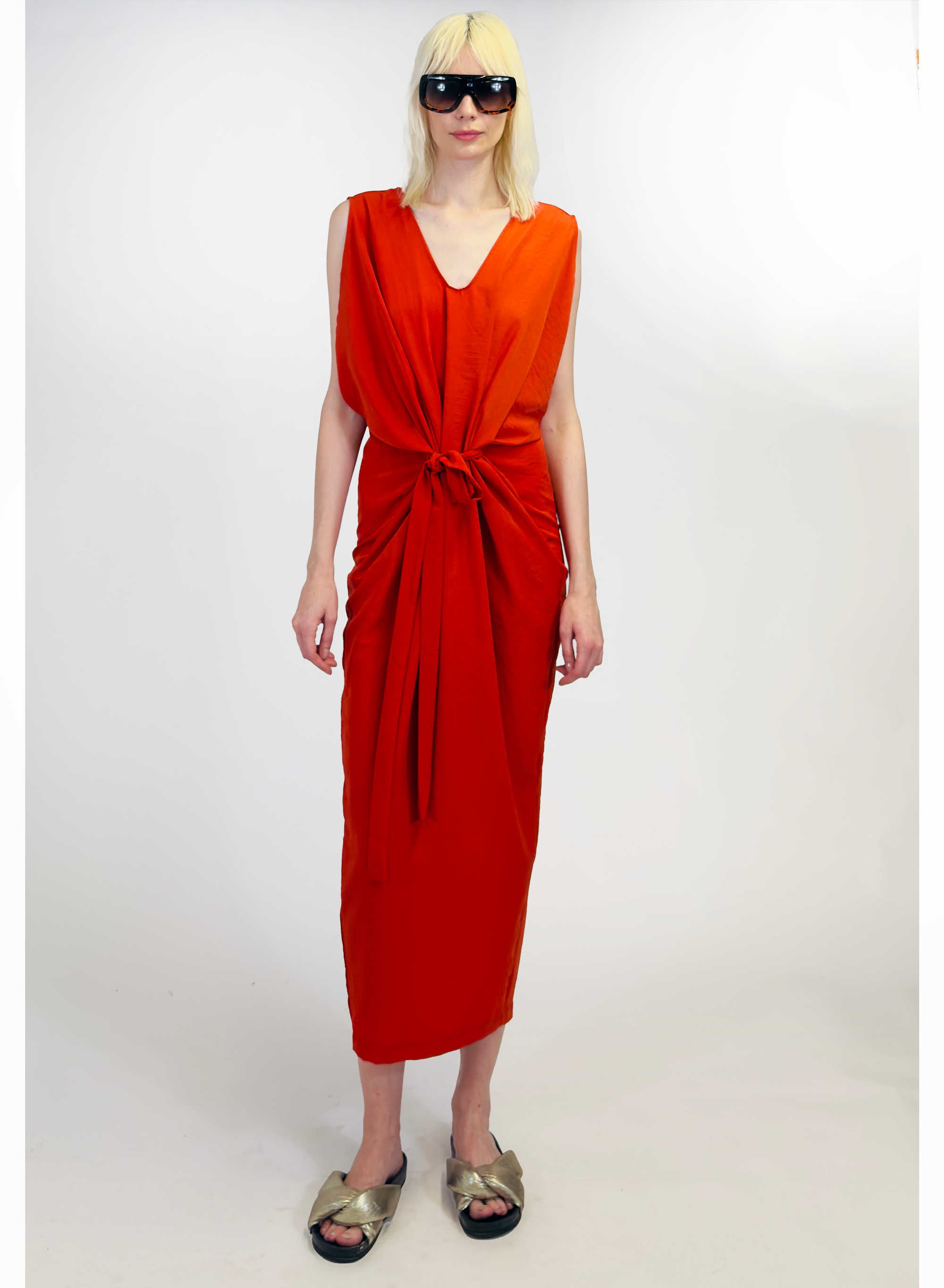 Airflow Gown - Ruby