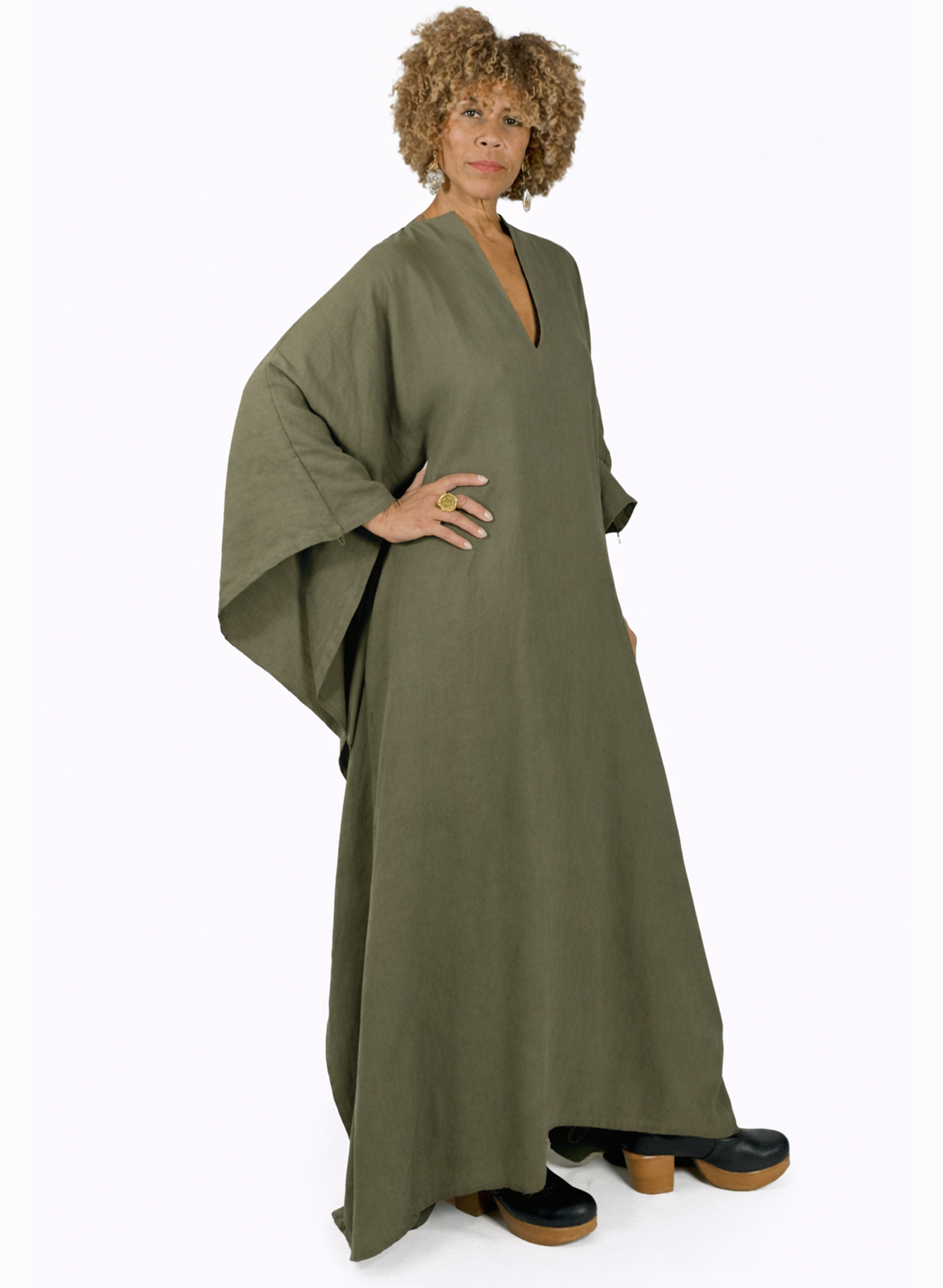 Sahara Kaftan - Olive