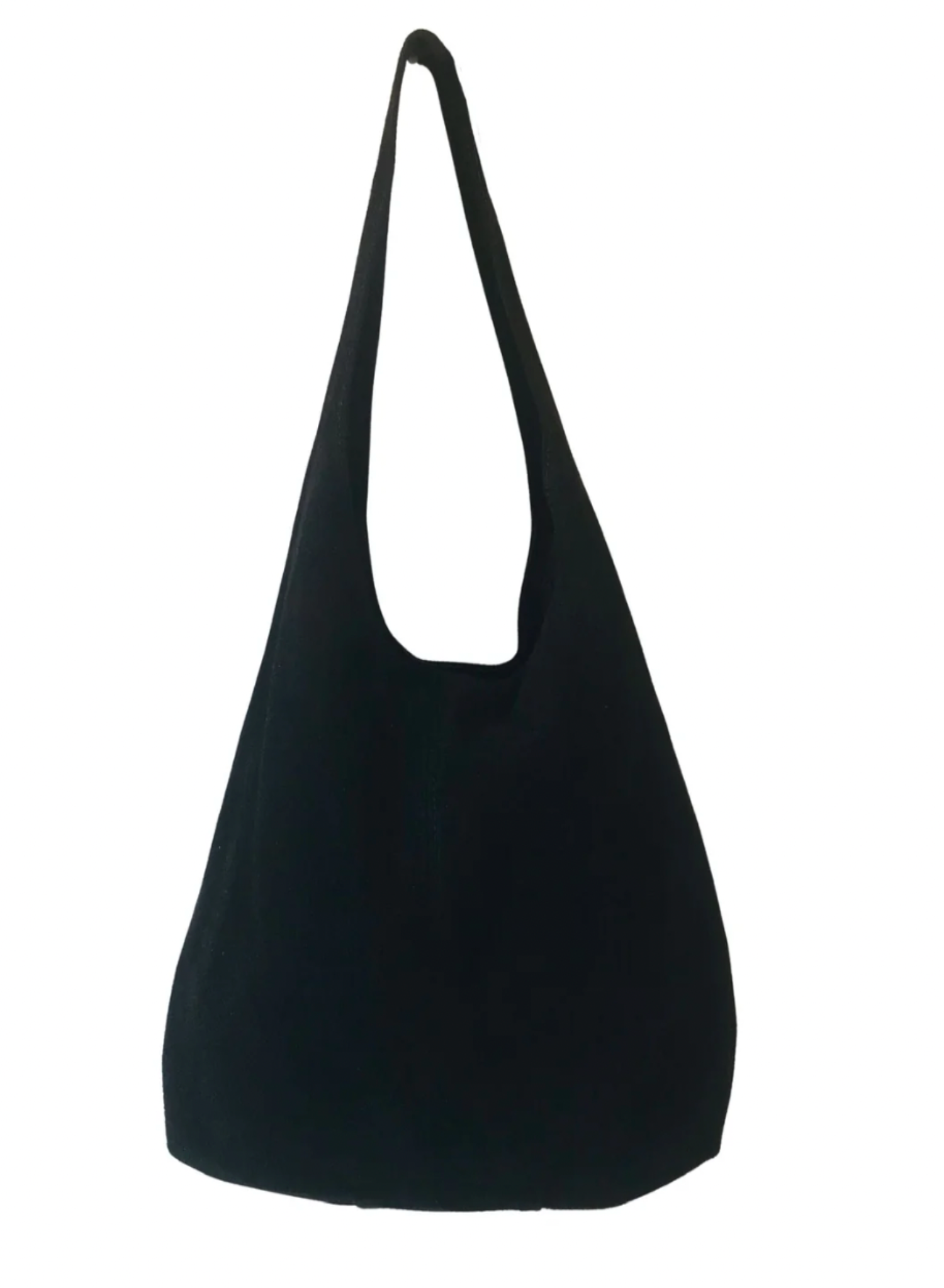 Katerina NYC - Suede Boho Bag - Black