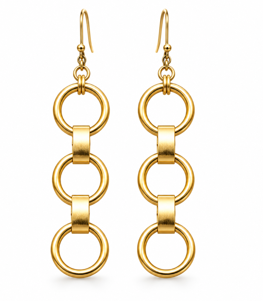 MONOXIDE - Zephyr Chain Earrings - Meg