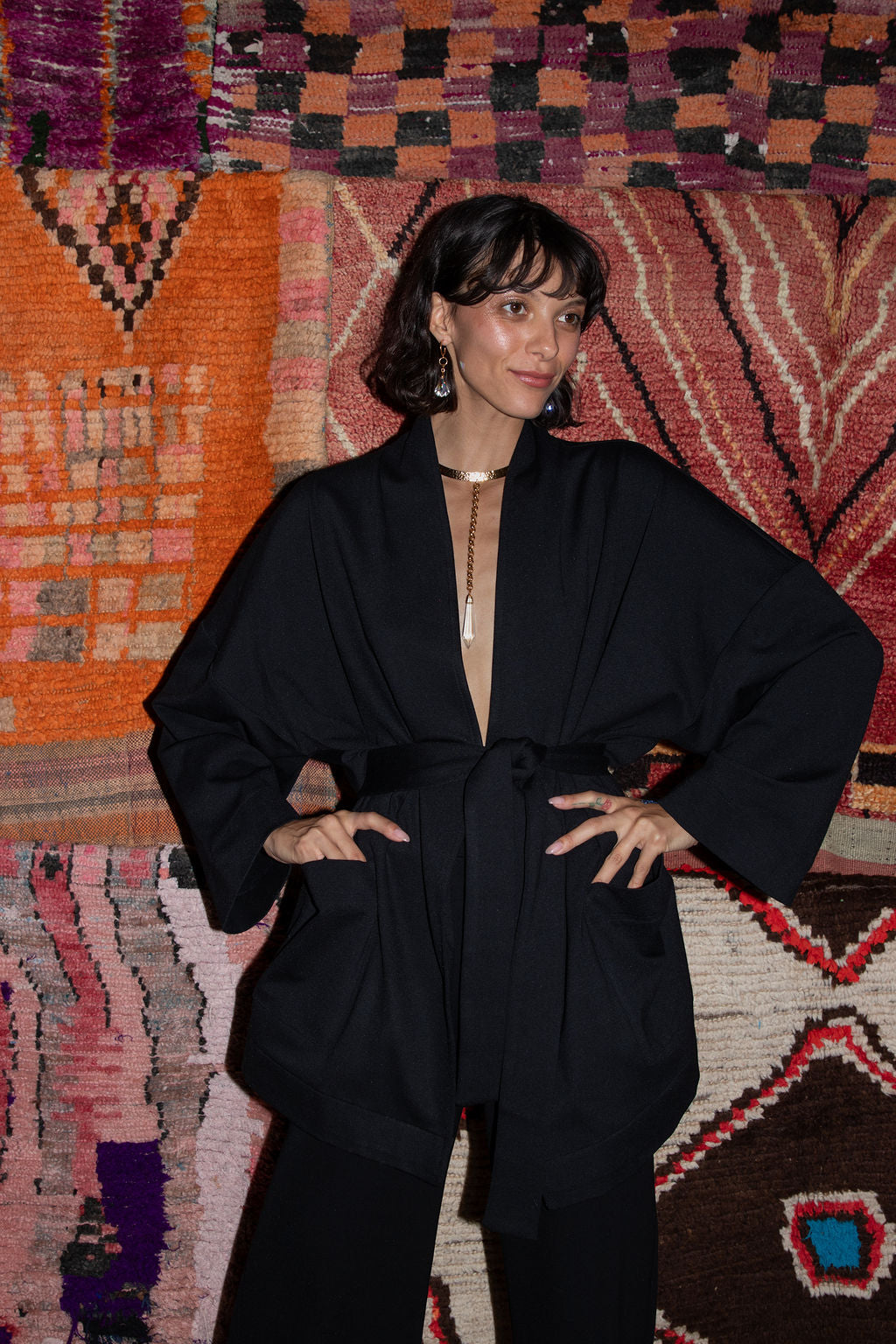 Shawl Collar Jacket - Black (Pre-Order)