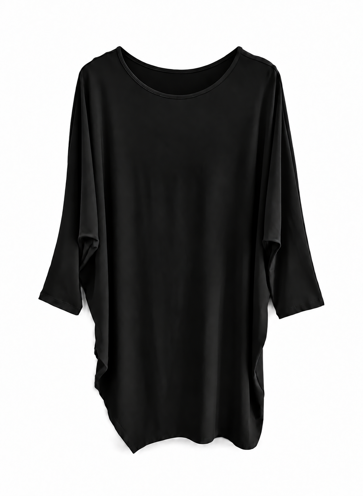 Side Slit Top - Black - Meg