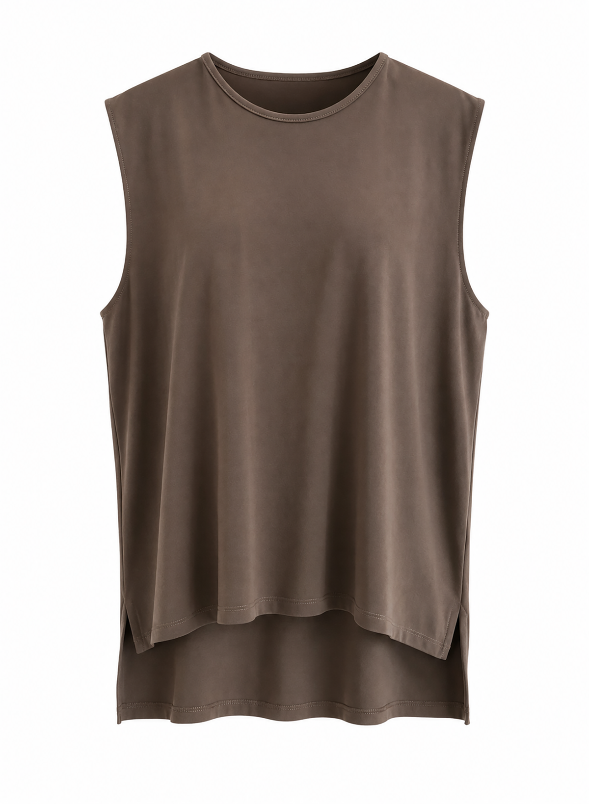 Muscle Tee - Taupe - Meg
