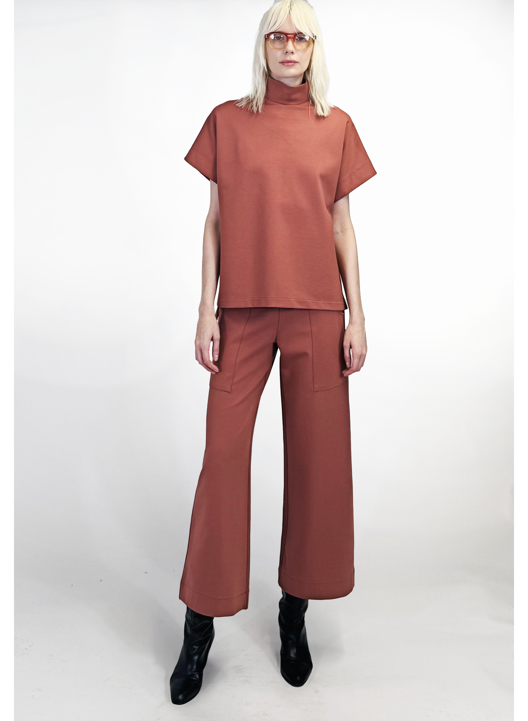 Lunes Pant - Desert Rose