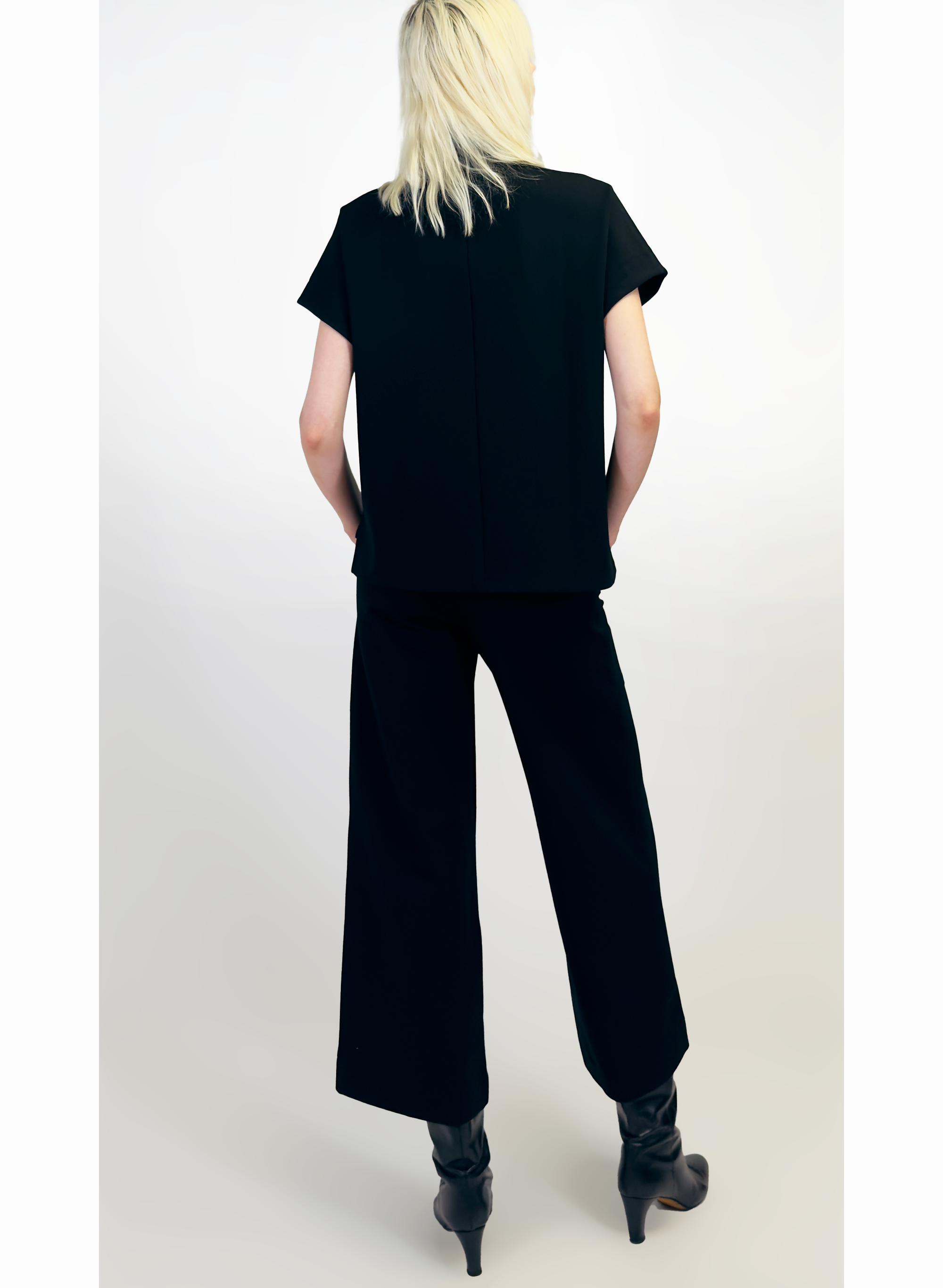 Smock Top - Black