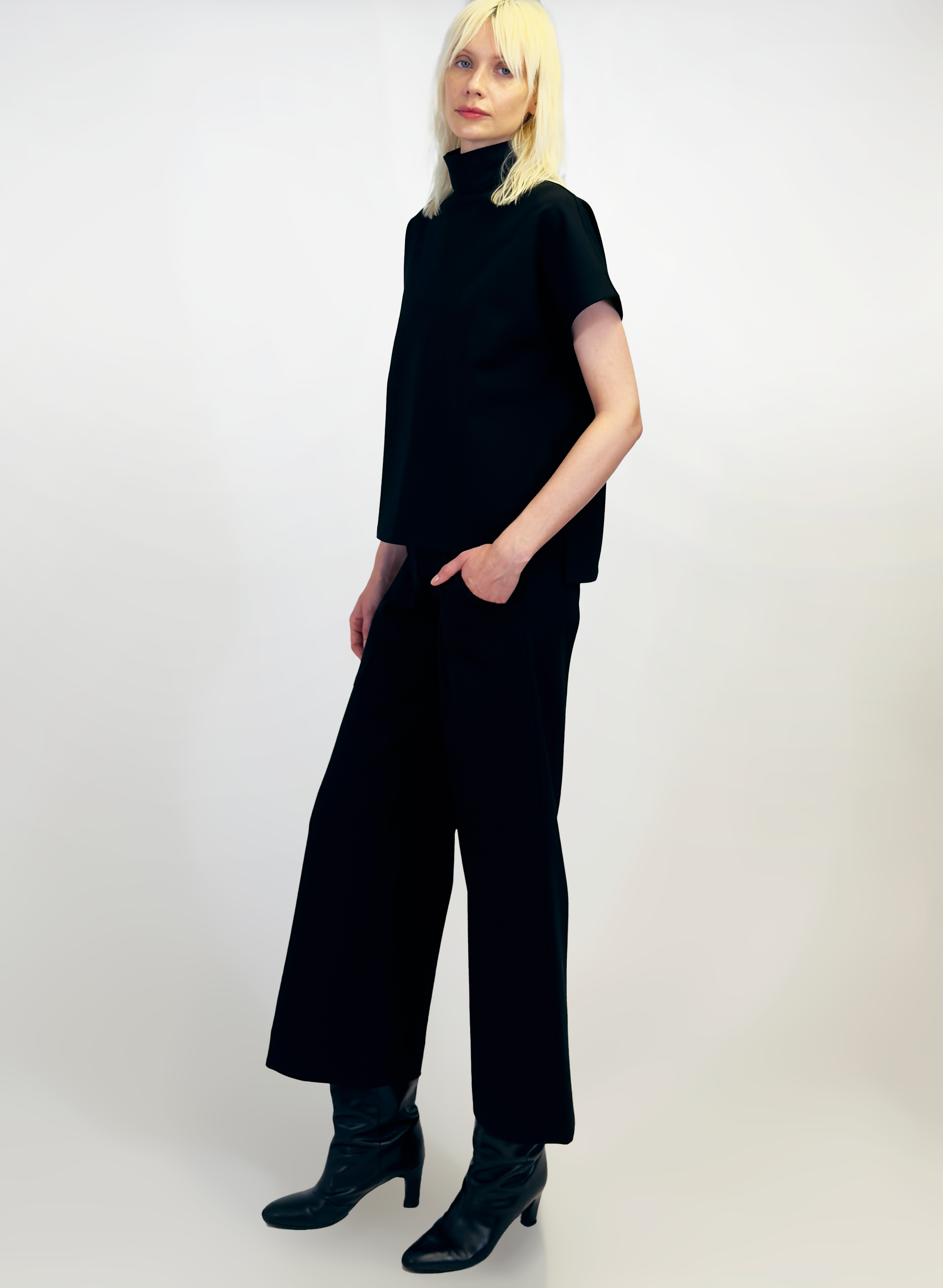 Smock Top - Black
