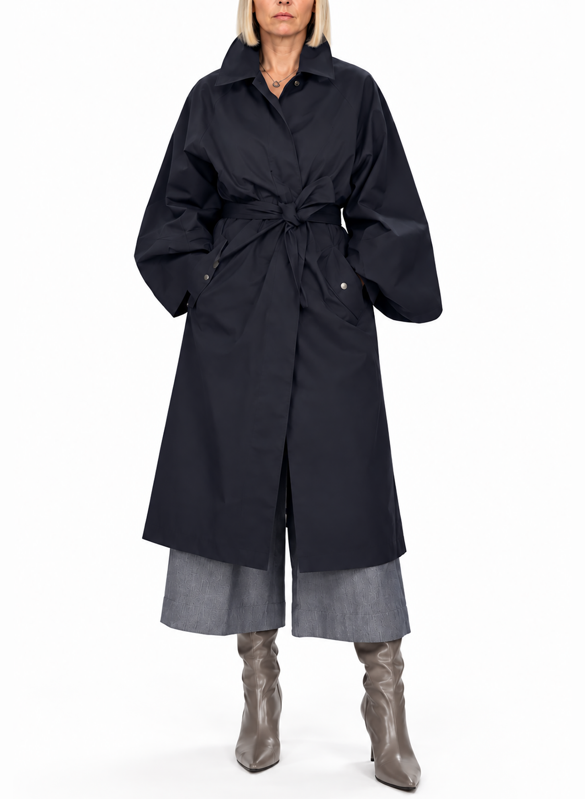 Summer Trench - Navy Blue - Meg