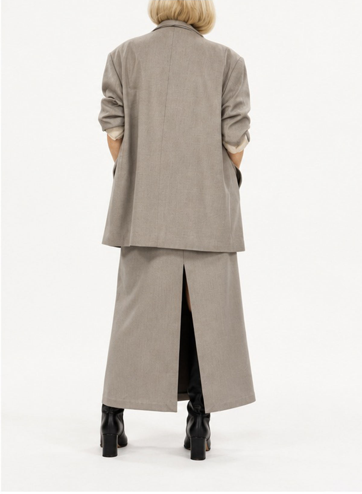 Cape Jacket - Taupe - Meg