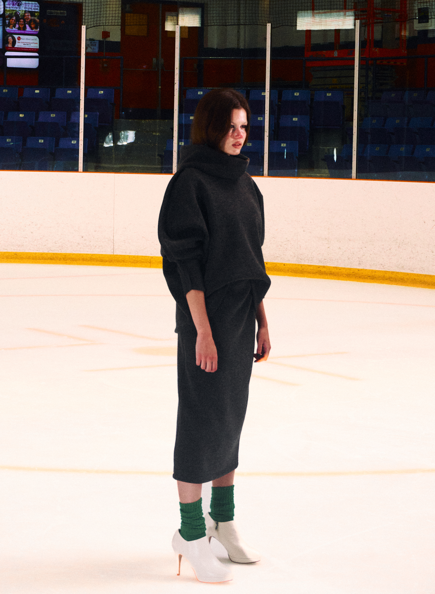 Skating Skirt - Charcoal (PRE-ORDER)