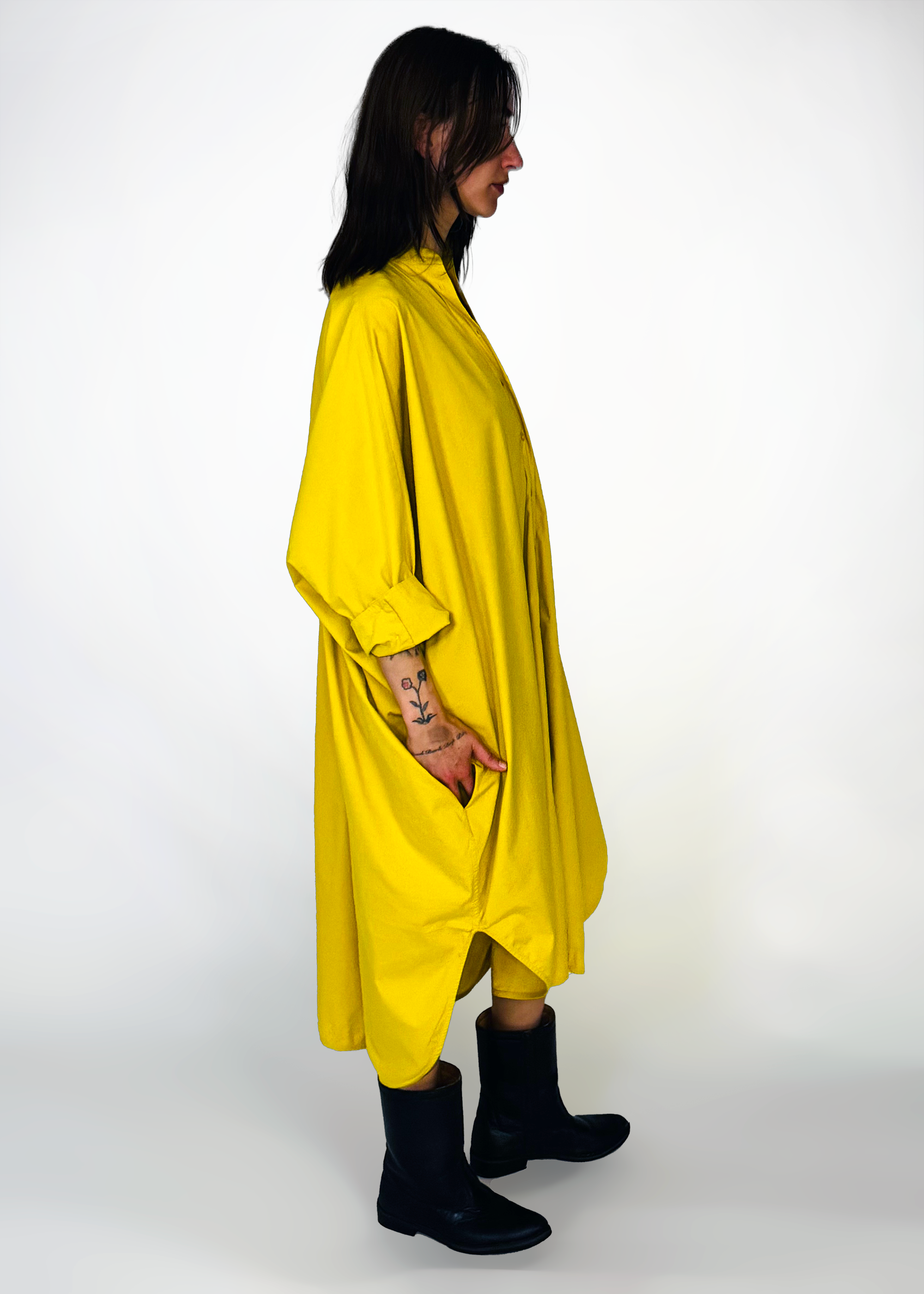 Biggie Dress - Chartreuse