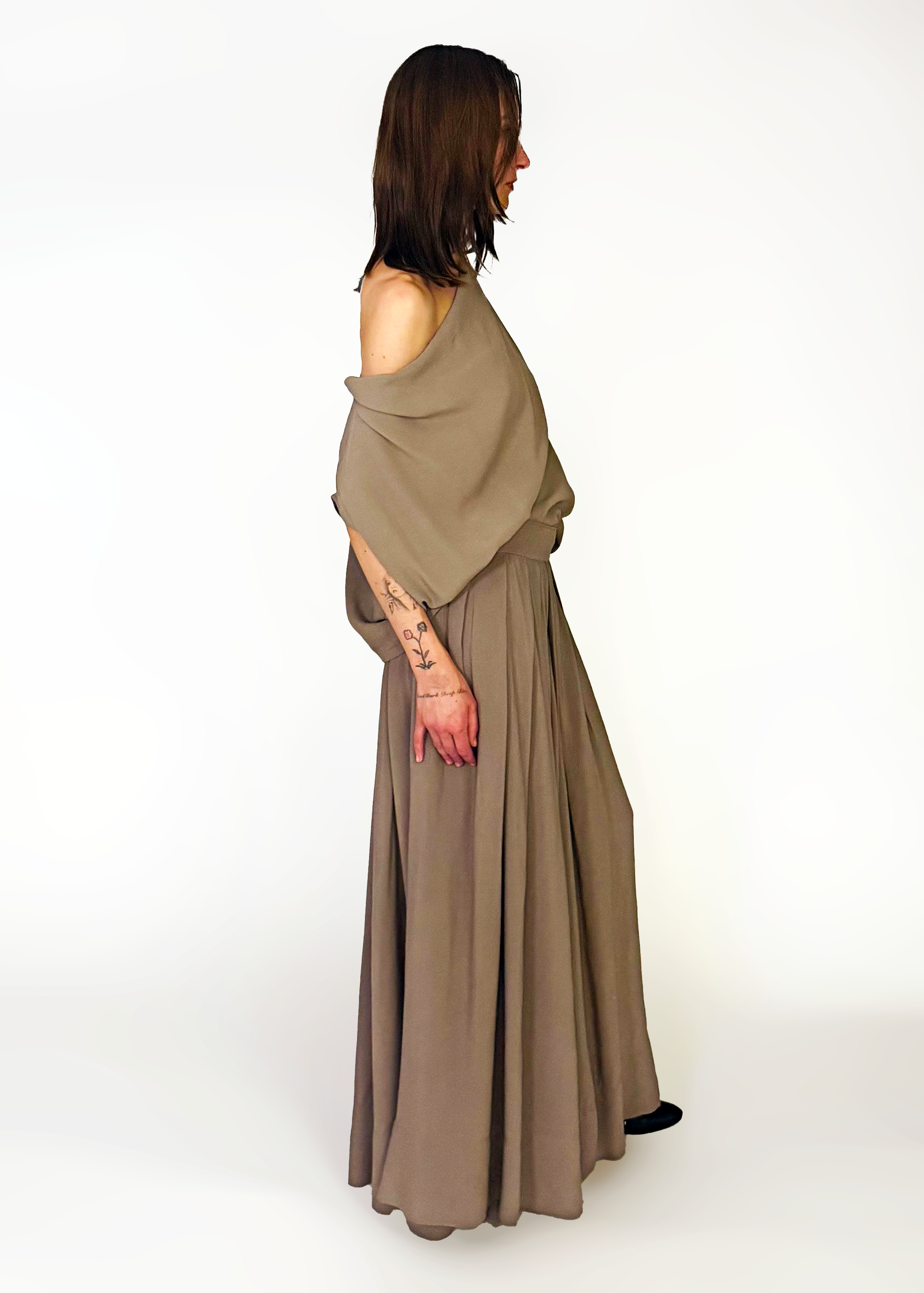 Cowl Top - Cement