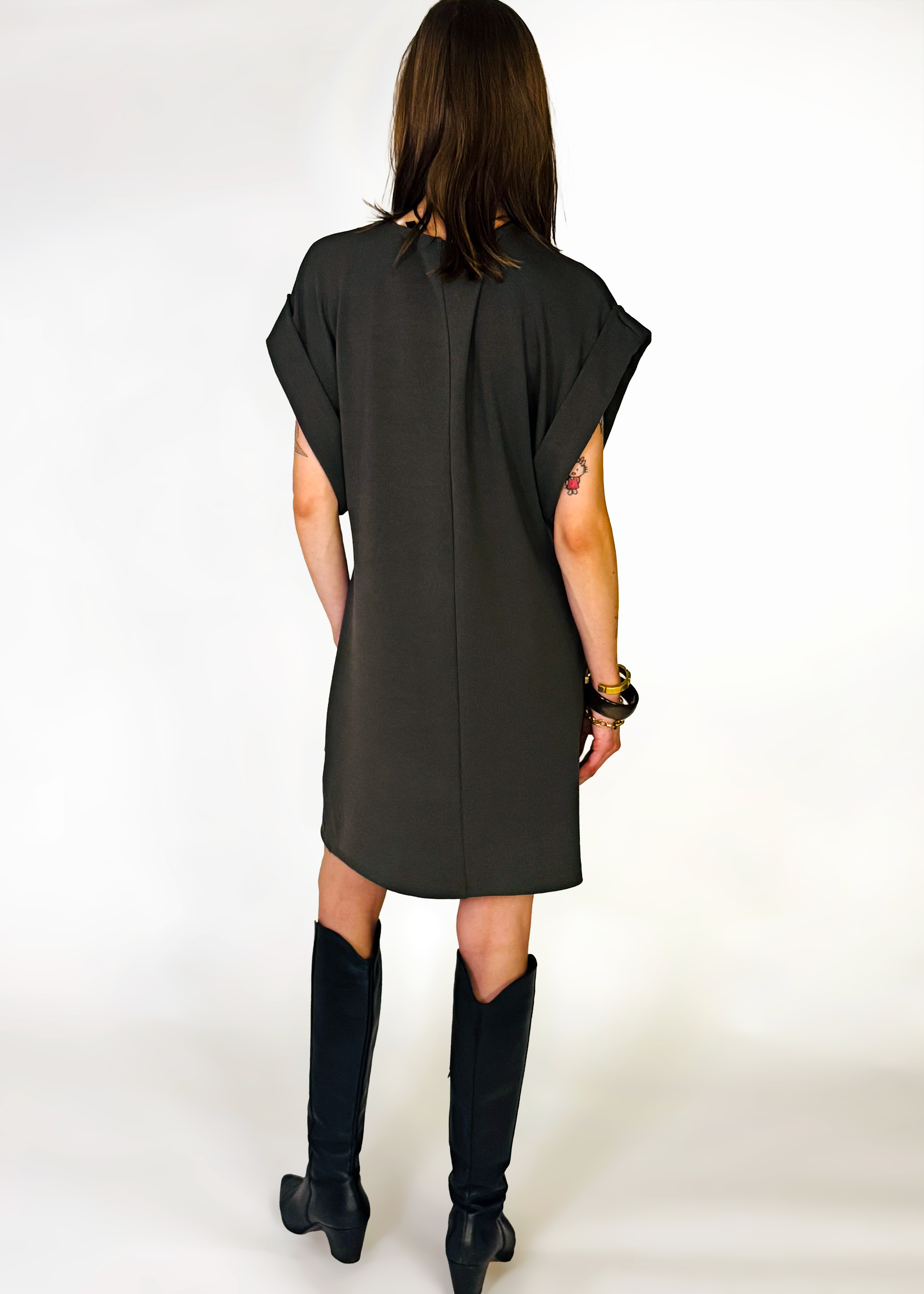 80's Dress - Olive