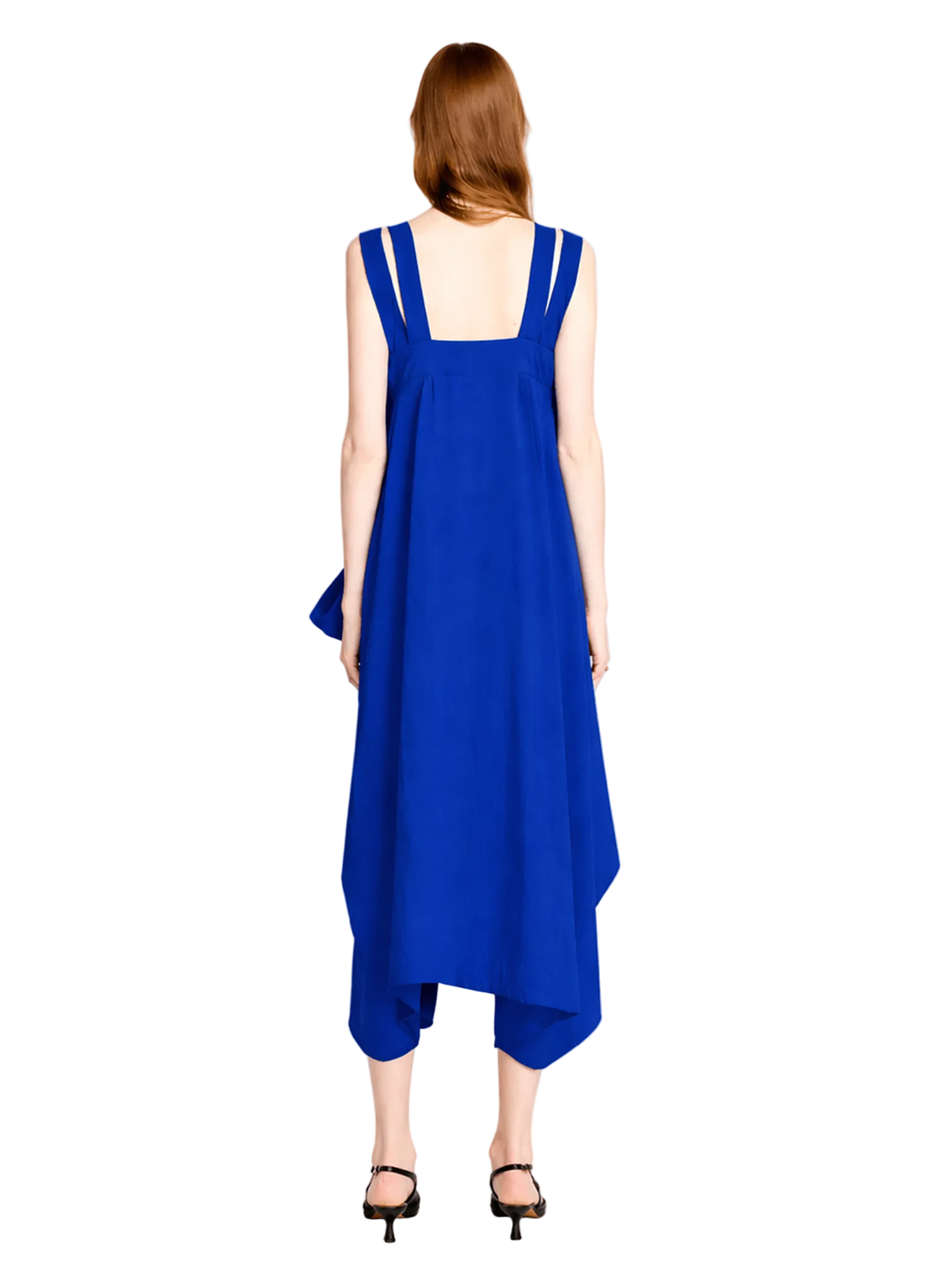 Amelia Four Strap Dress - Cobalt - Meg