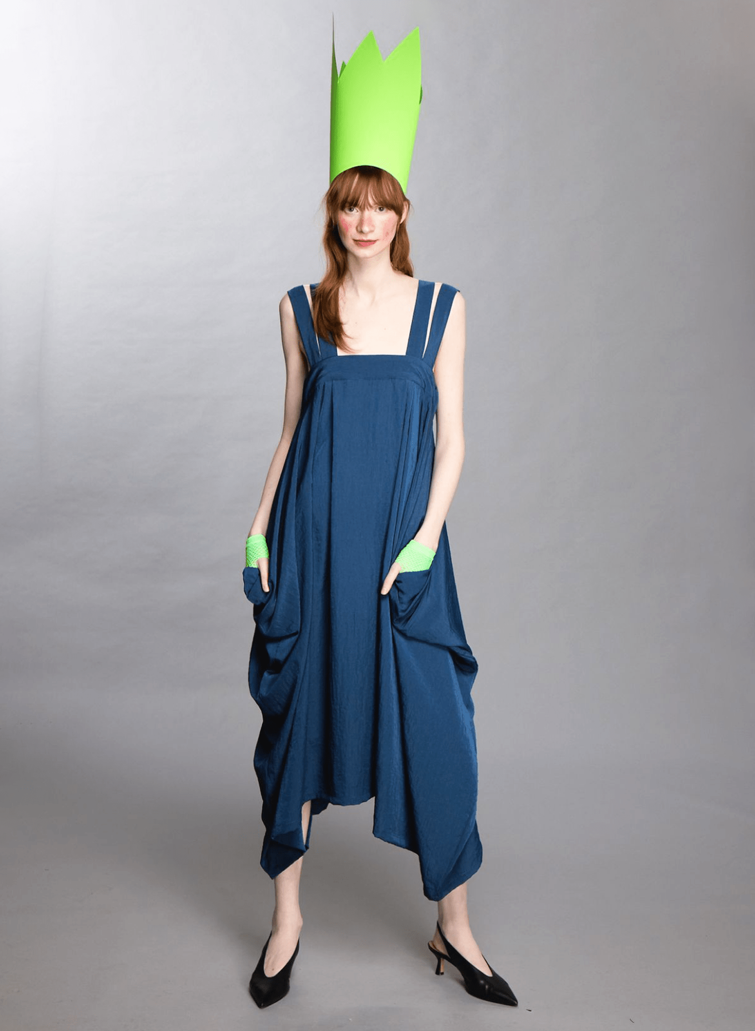 Amelia Four Strap Dress - Gucci Blue (PRE - ORDER) - Meg