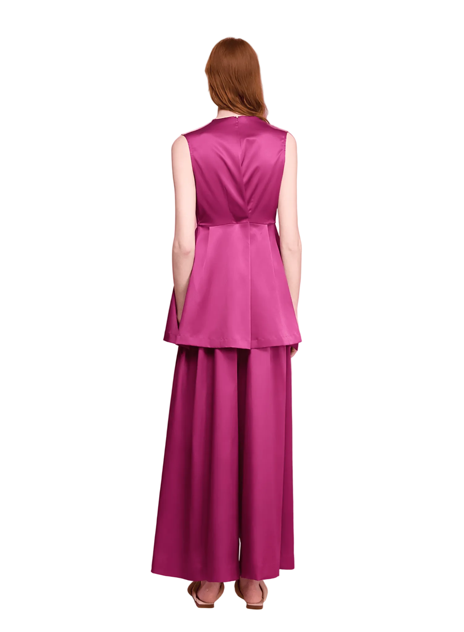 Apron Top - Fuchsia (PRE - ORDER) - Meg