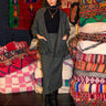 Atlas Wrap Skirt - Olive Herringbone (Pre - Order) - Meg