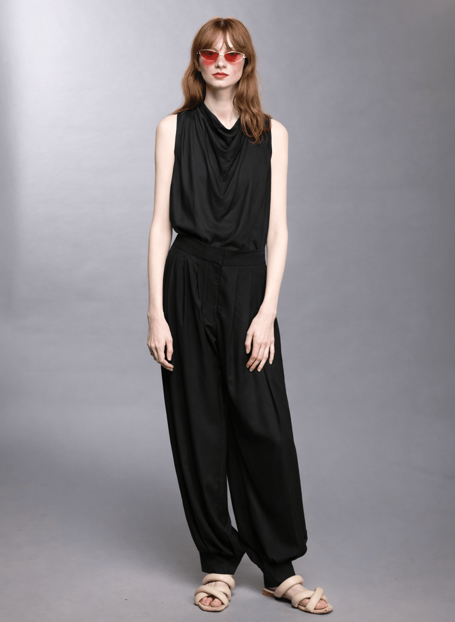 Balloon Pant - Black (PRE - ORDER) - Meg