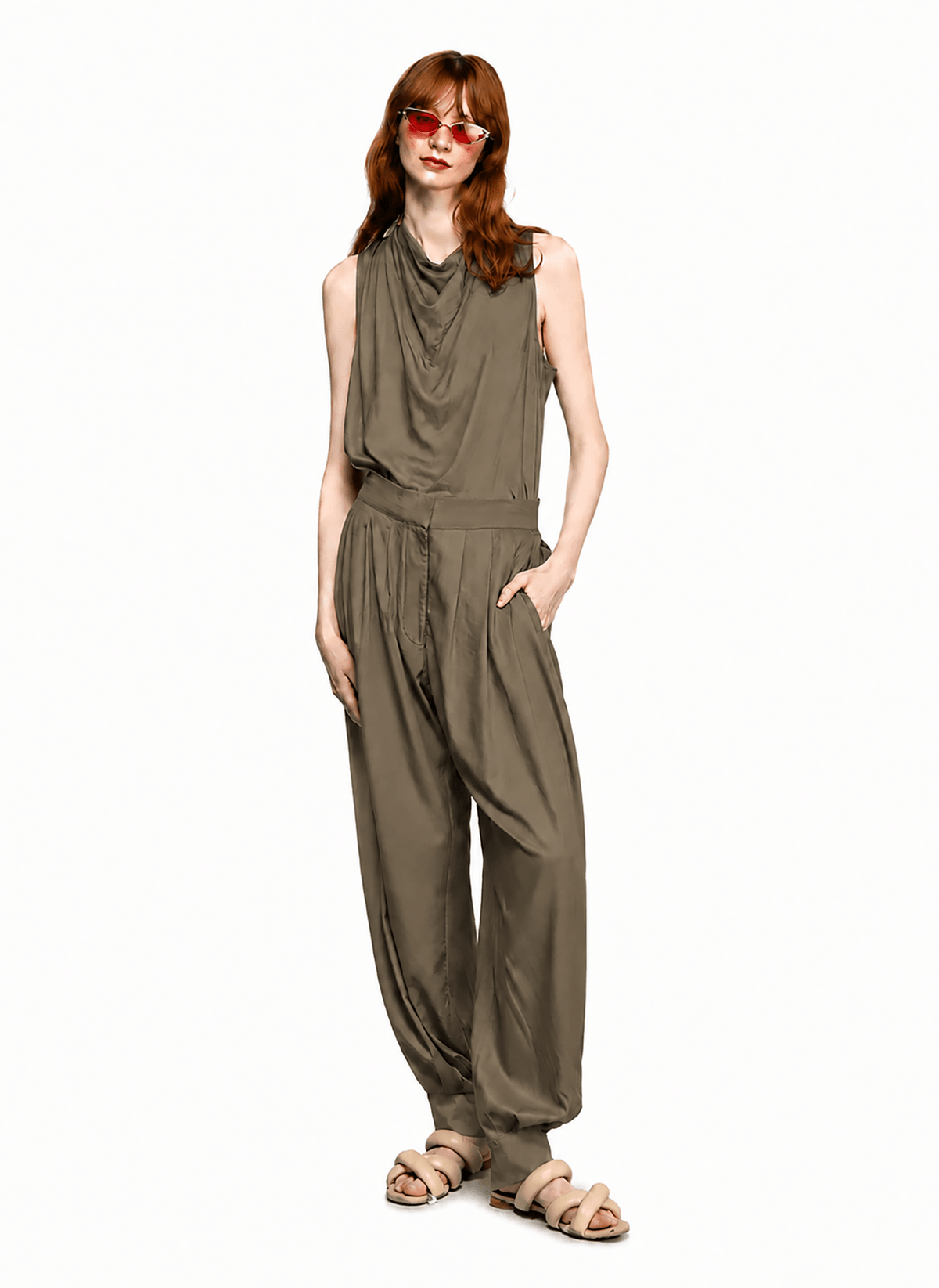 Balloon Pant - Olive - Meg