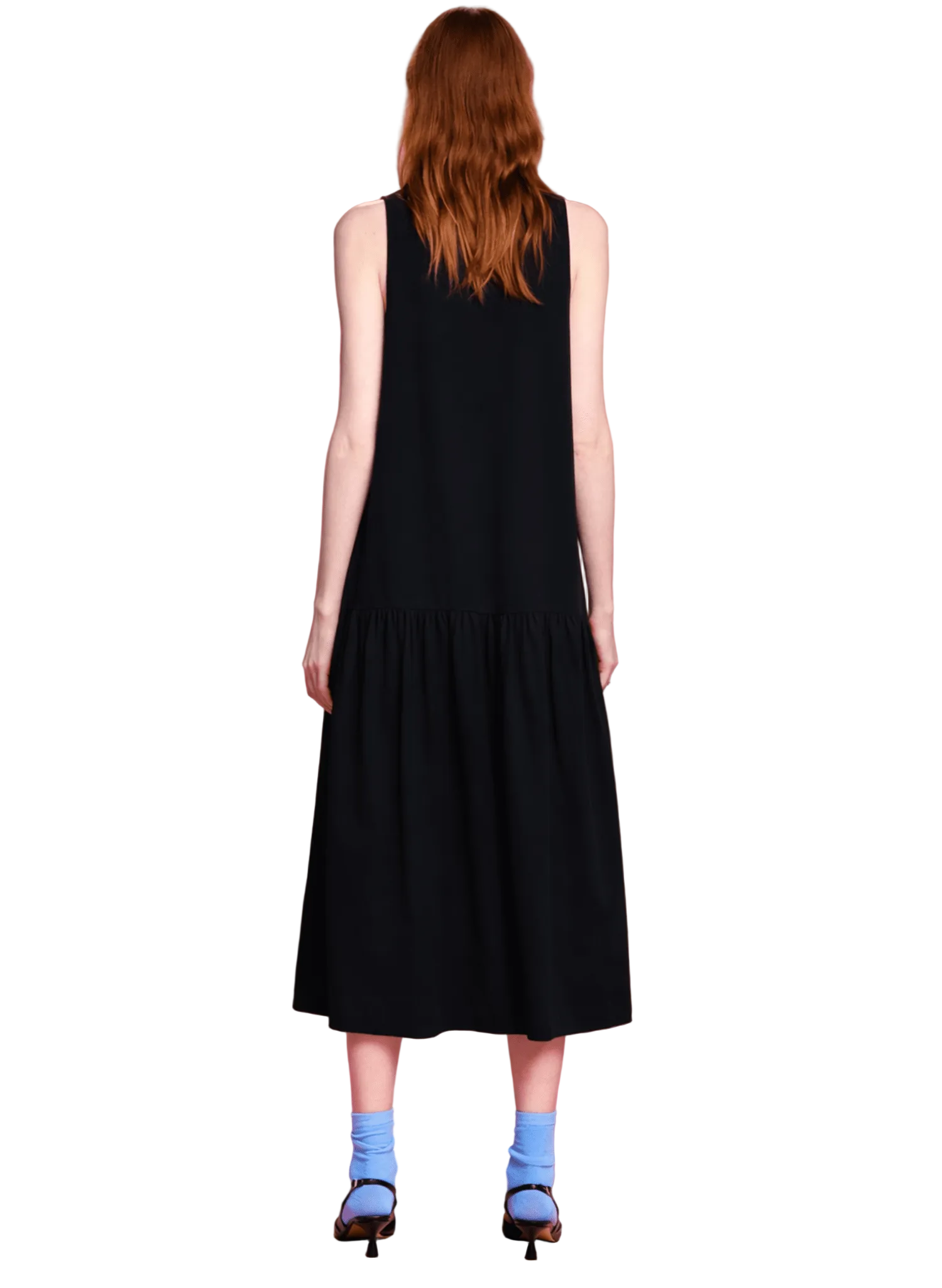 Bandana Dress - Black (PRE - ORDER) - Meg
