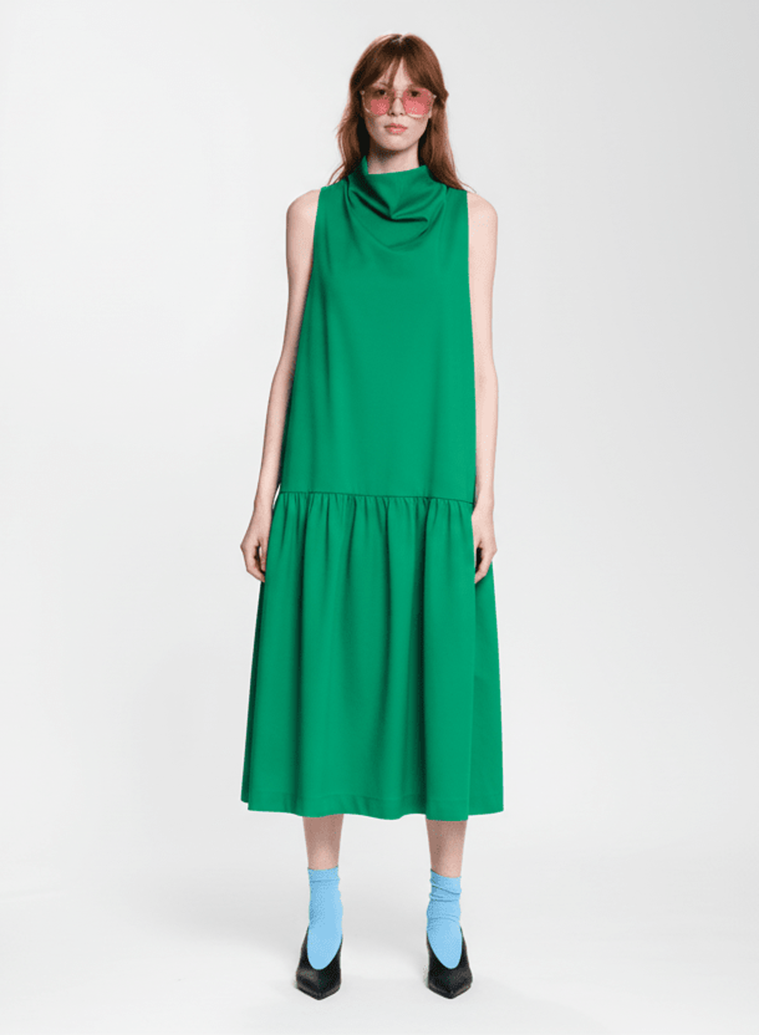 Bandana Dress - Kelly Green (PRE-ORDER)