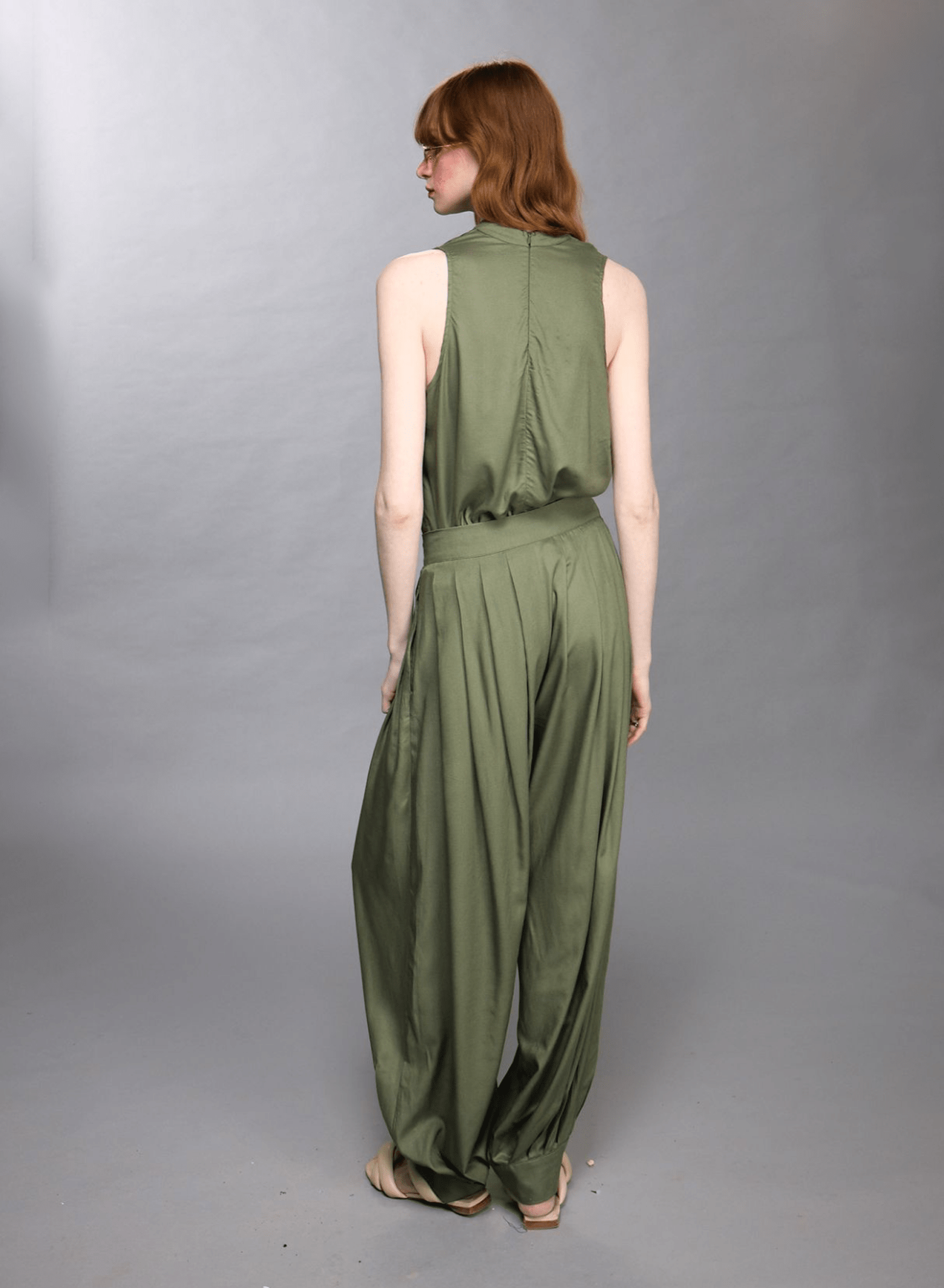 Bandana Top - Olive (PRE - ORDER) - Meg