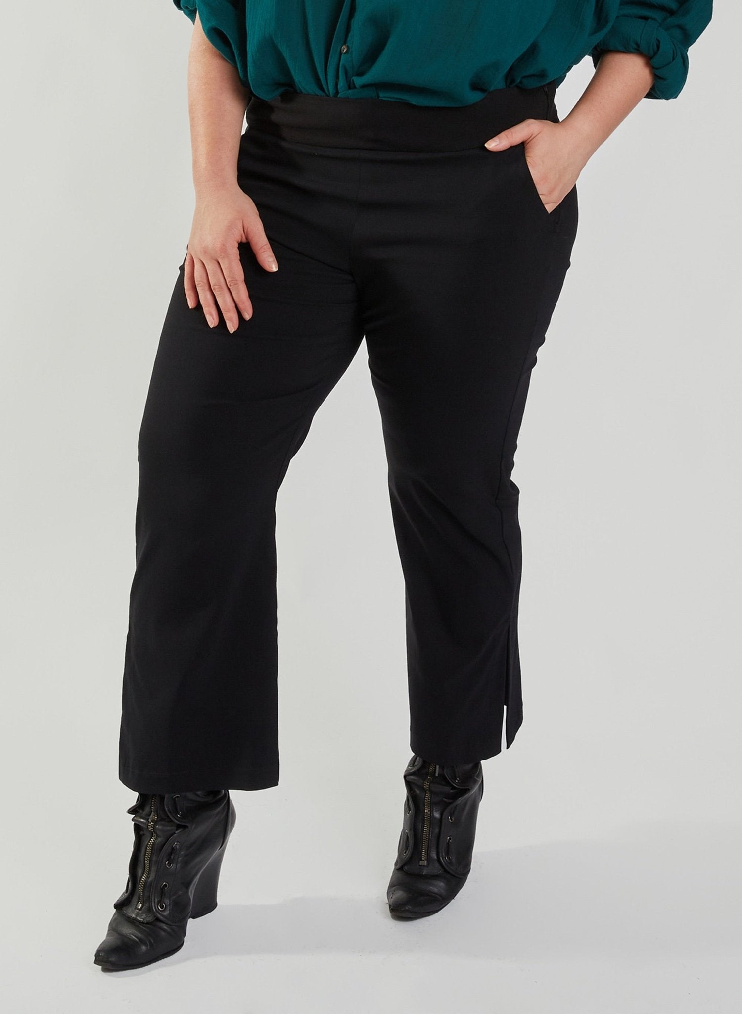 Big Slit Pant - Black - Meg - Made in Canada