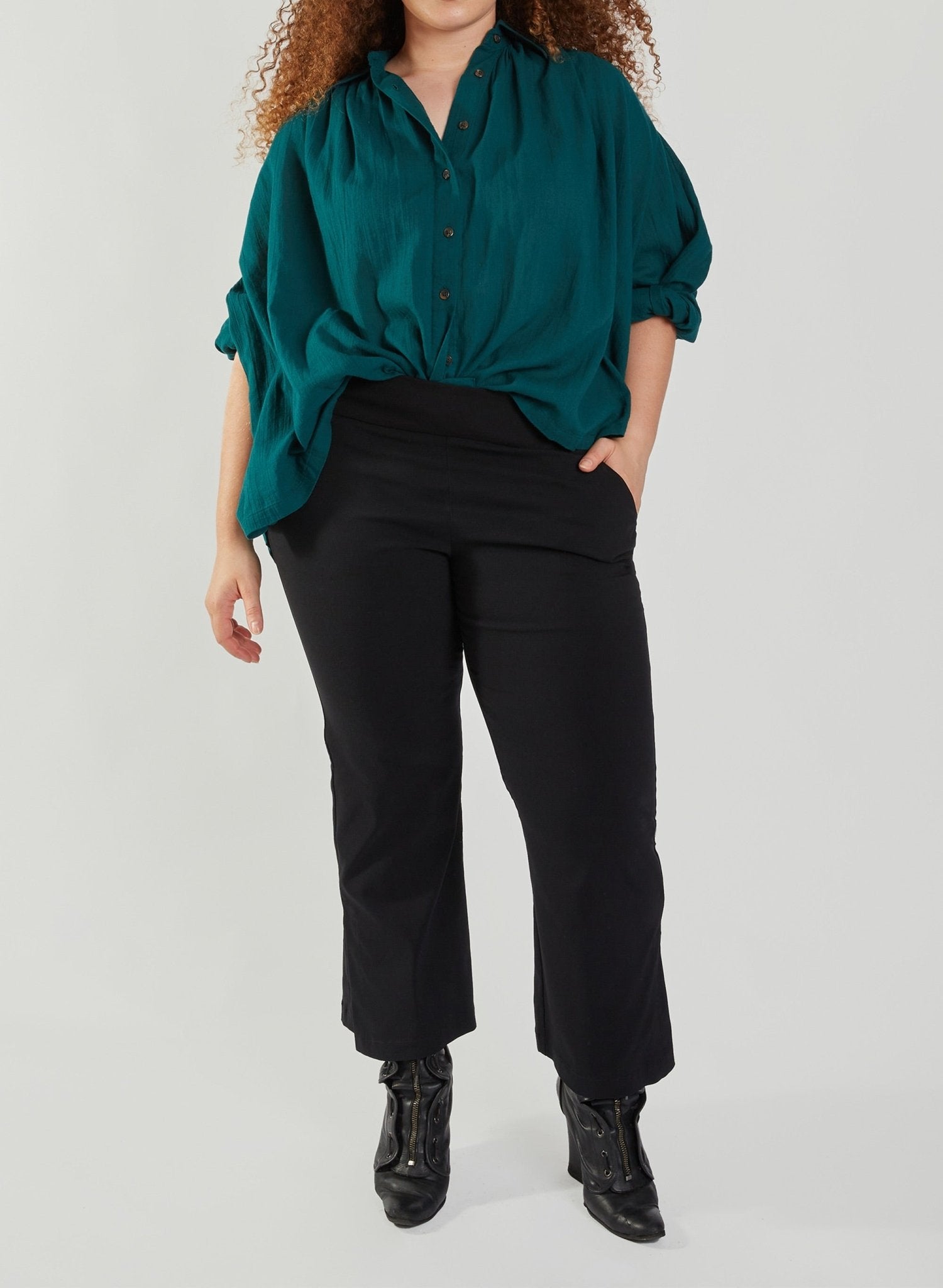 Big Slit Pant - Black - Meg - Made in Canada