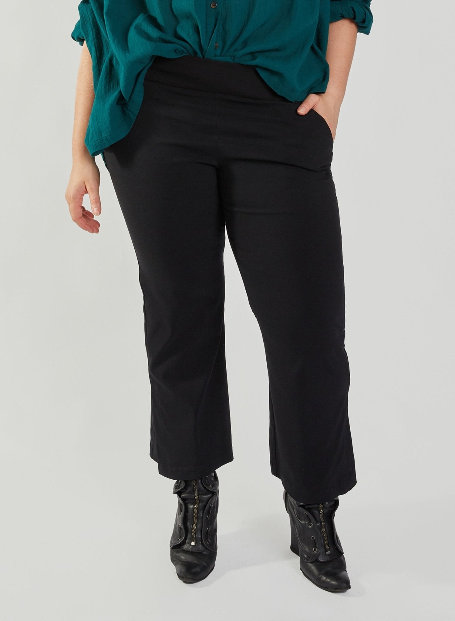 Big Slit Pant - Black - Meg - Made in Canada