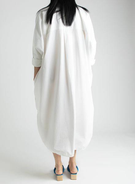 Biggie Dress - White - Meg Canada