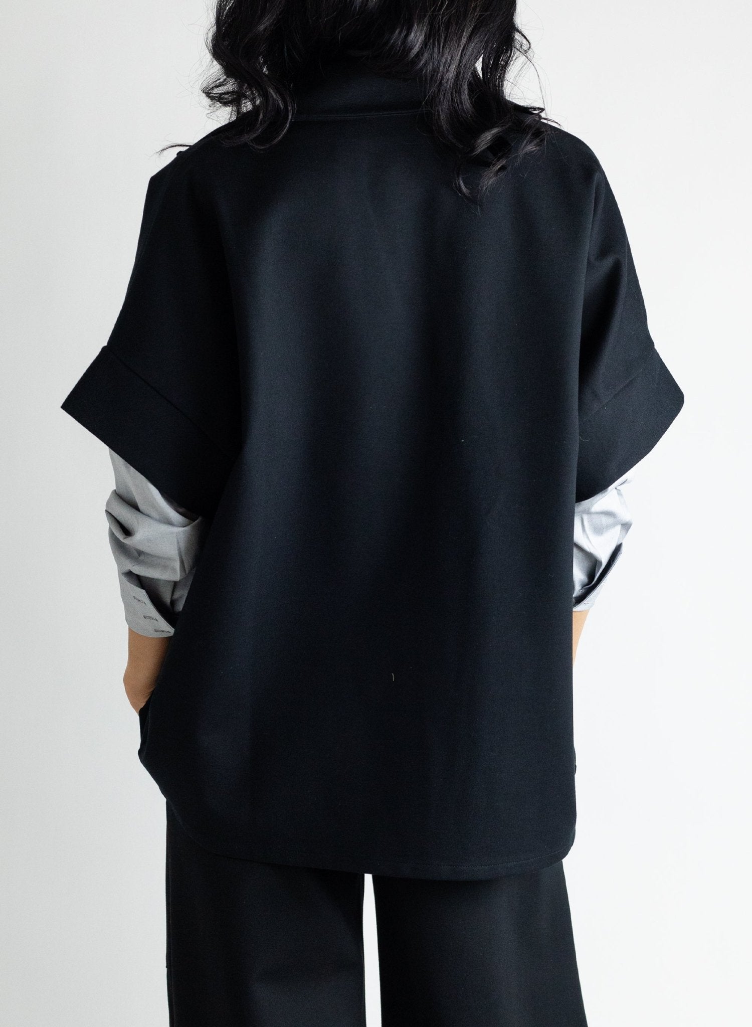 Boyfriend Vest - Black - Meg