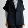Boyfriend Vest - Black - Meg