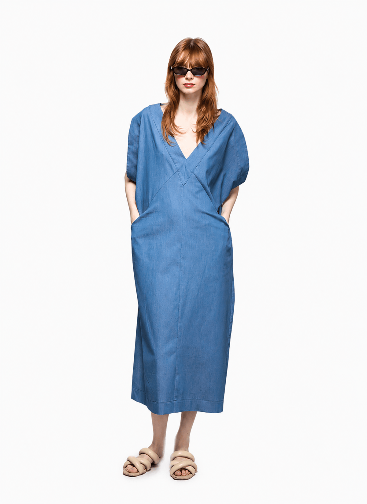 Cami Dress - Light Blue Denim - Meg