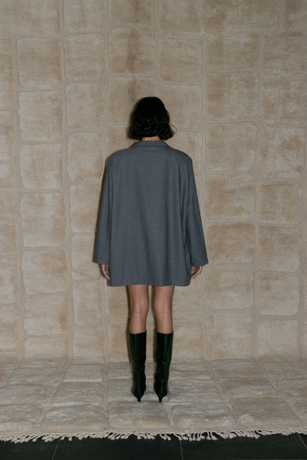 Cape Jacket - Charcoal (Pre - Order) - Meg