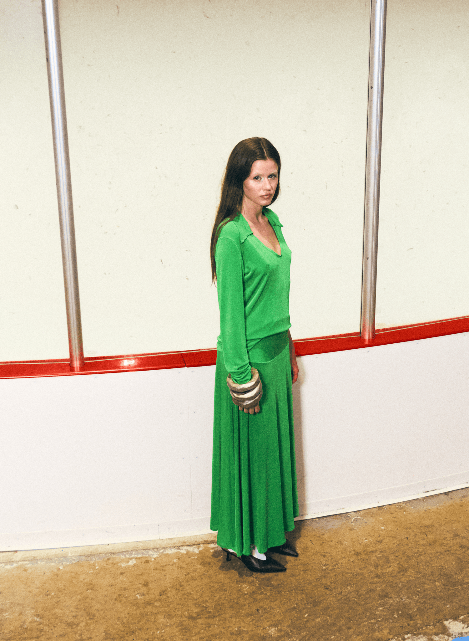 Captain's Skirt - Green (PRE-ORDER) - Meg